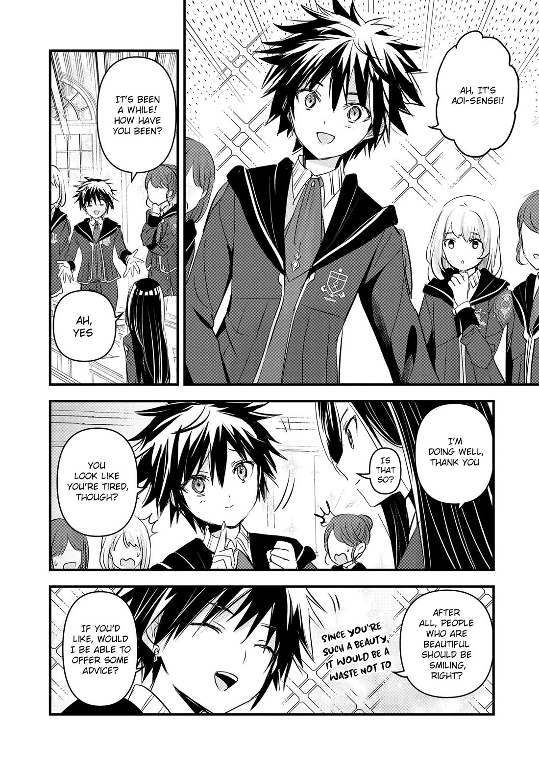 I Was Transferred To Another World And Became A Teacher, But I'm Feared As A Witch: Aoi-sensei's Academy Struggle Log chapter 14 page 14