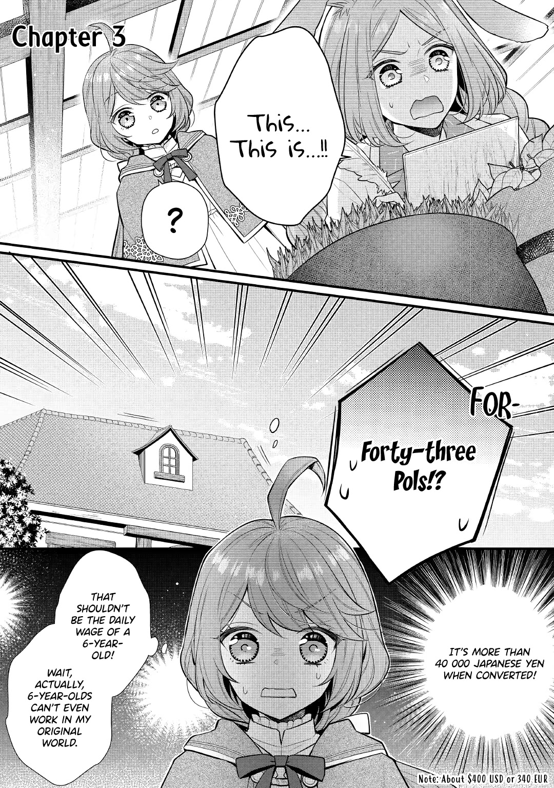 I Will Be Selfish in a Different World! The Story of a Selfish Saint Candidate chapter 3 page 1