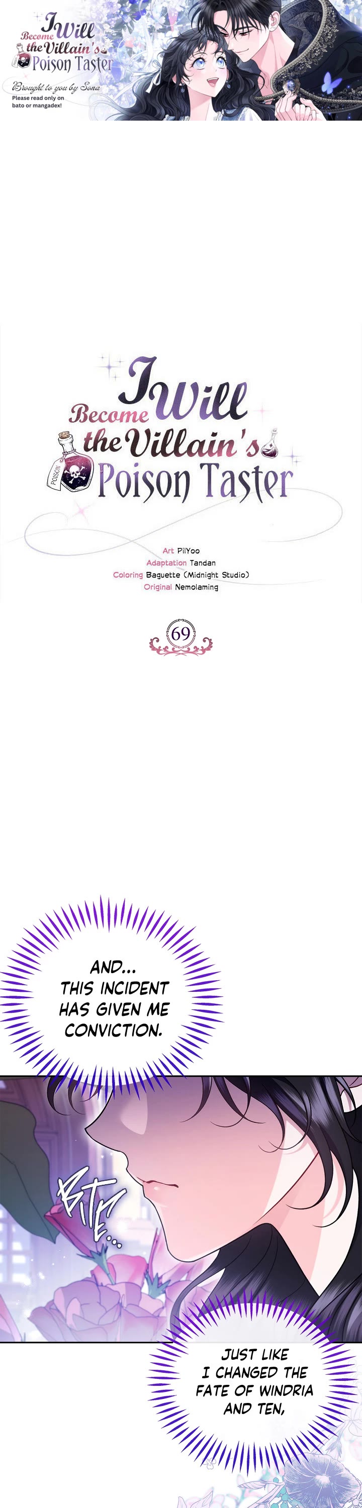 I Will Become the Villain's Poison Taster chapter 69 page 1