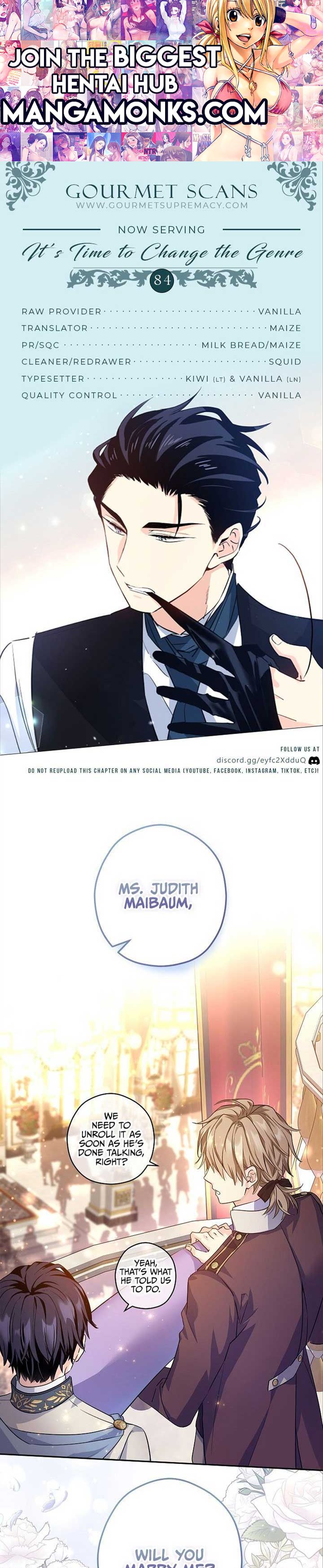 I Will Change The Genre chapter 84 page 1