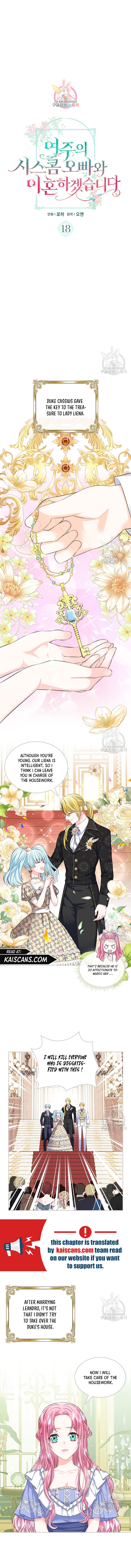 I Will Divorce the Female Lead’s Siscon Brother chapter 18 page 1