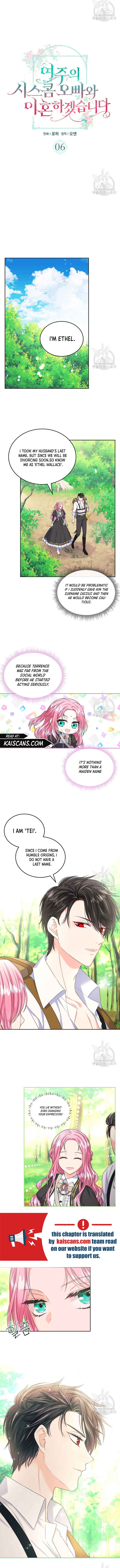 I Will Divorce the Female Lead’s Siscon Brother chapter 6 page 6
