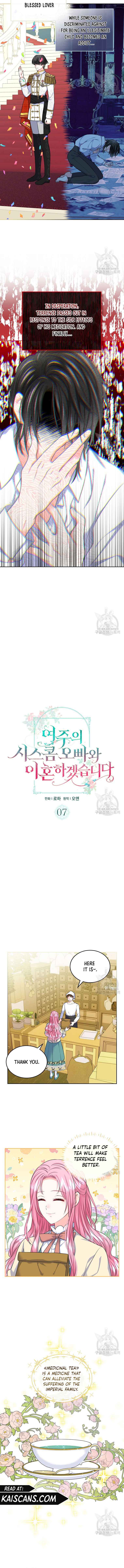 I Will Divorce the Female Lead’s Siscon Brother chapter 7 page 3