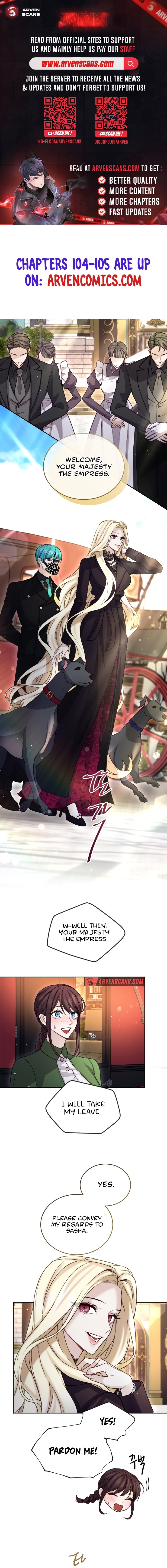 ‏I Will Fall With The Emperor chapter 103 page 2