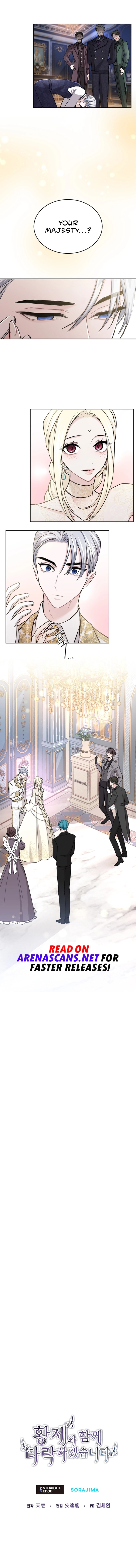 ‏I Will Fall With The Emperor chapter 57 page 6