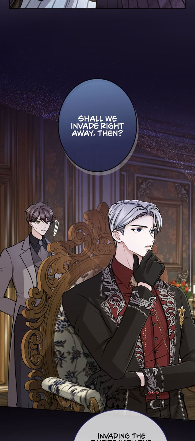 ‏I Will Fall With The Emperor chapter 72 page 21