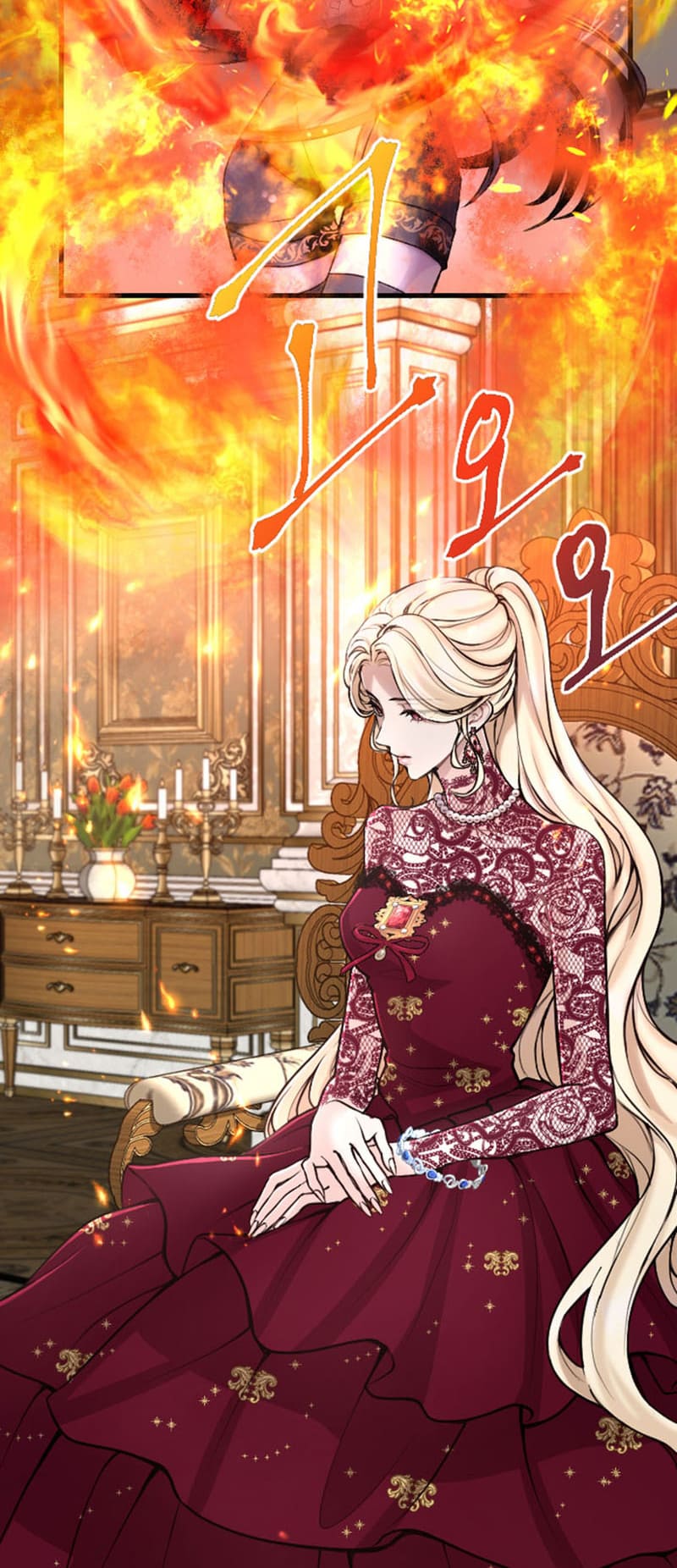 ‏I Will Fall With The Emperor chapter 72 page 28