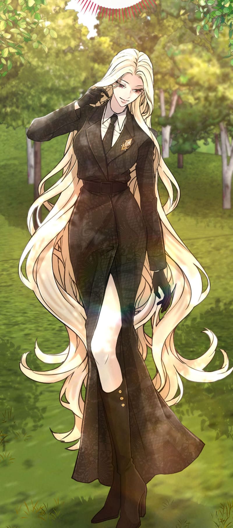 ‏I Will Fall With The Emperor chapter 74 page 4