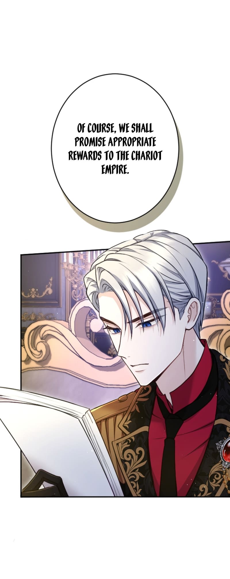 ‏I Will Fall With The Emperor chapter 87 page 18