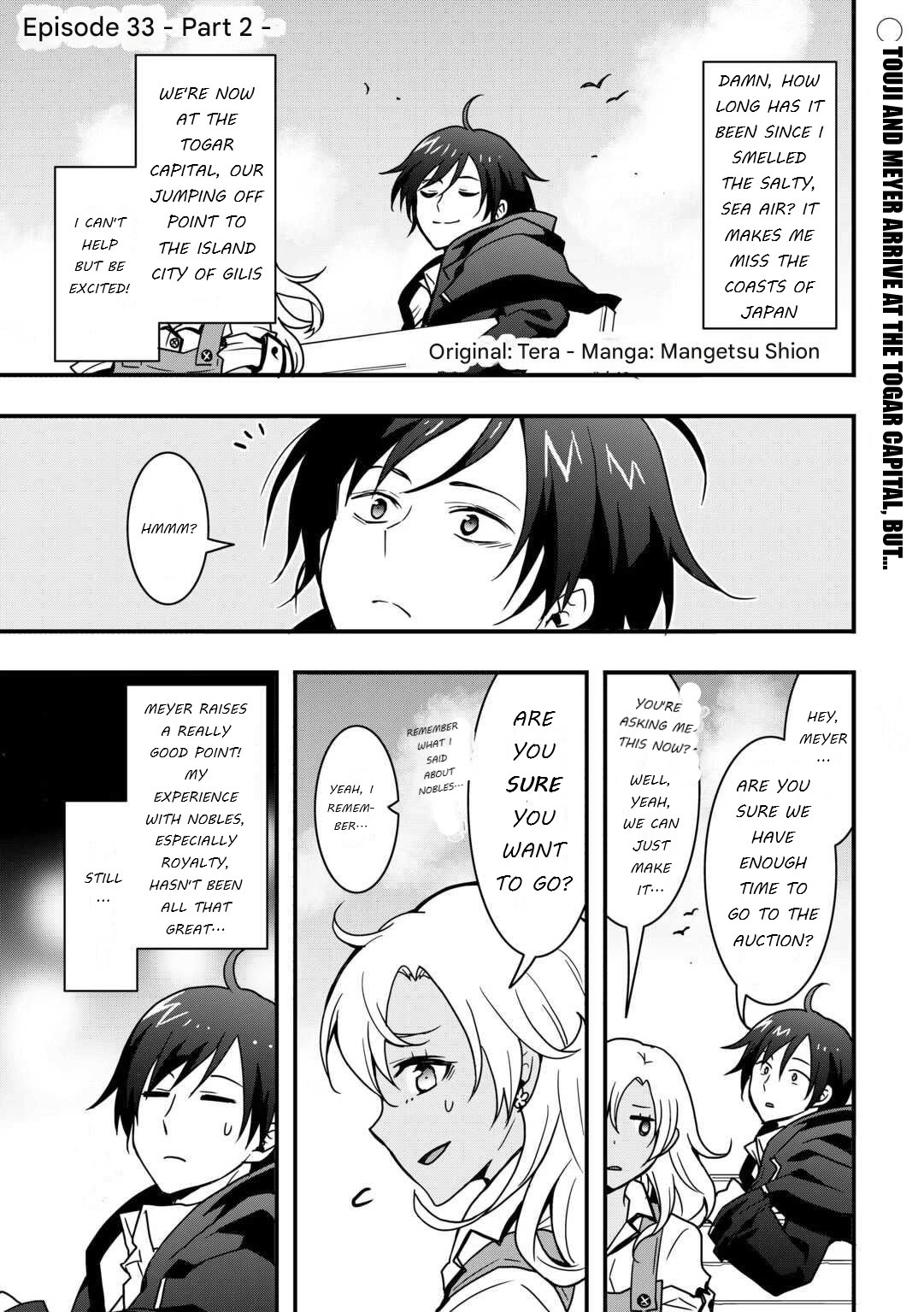 I Will Live Freely in Another World with Equipment Manufacturing Cheat chapter 33.2 page 1