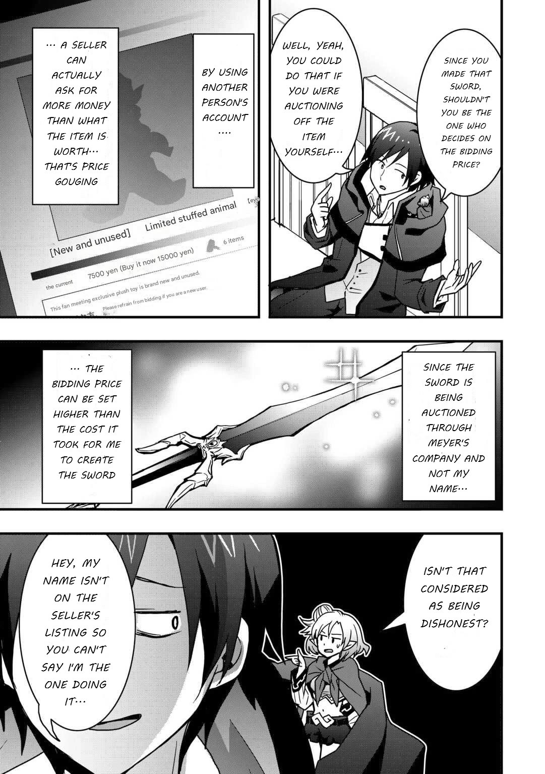 I Will Live Freely in Another World with Equipment Manufacturing Cheat chapter 34.1 page 11