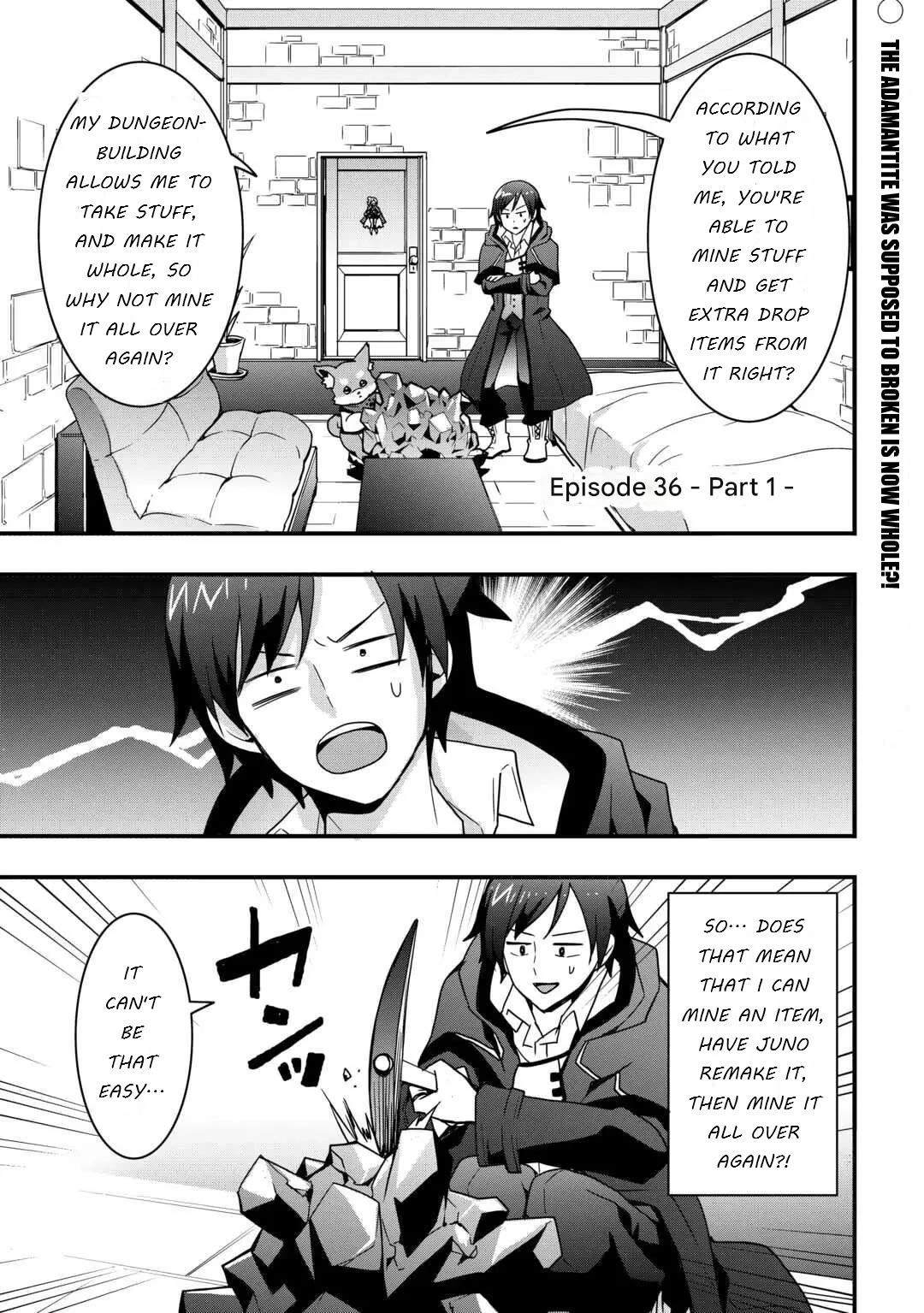 I Will Live Freely in Another World with Equipment Manufacturing Cheat chapter 36 page 1
