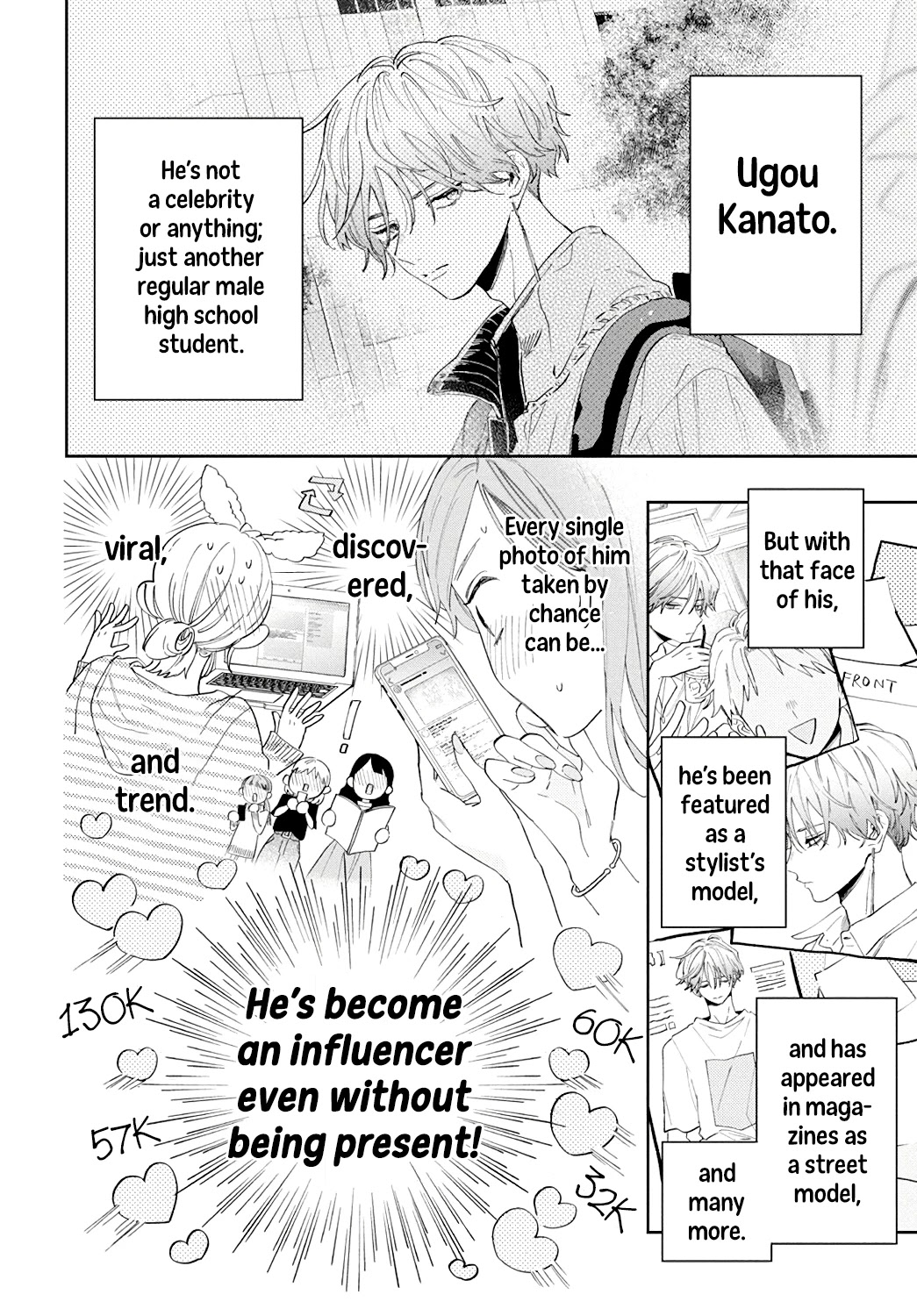 I Won't Fall for Him Just Because of His Face chapter 1 page 14