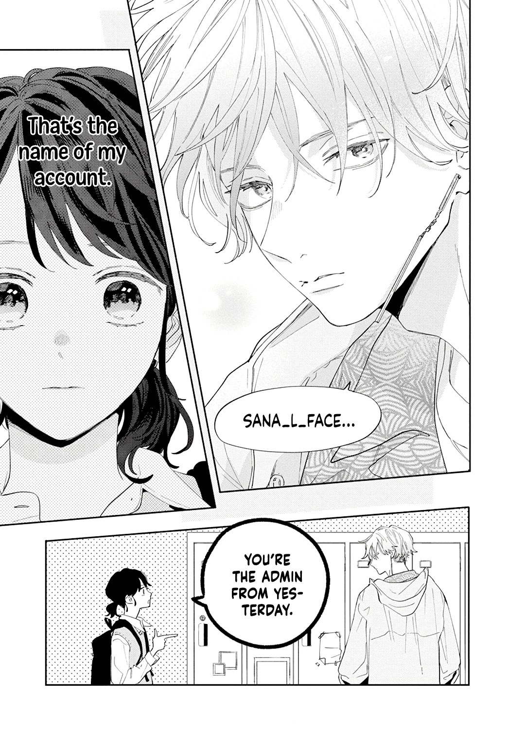 I Won't Fall for Him Just Because of His Face chapter 1 page 17