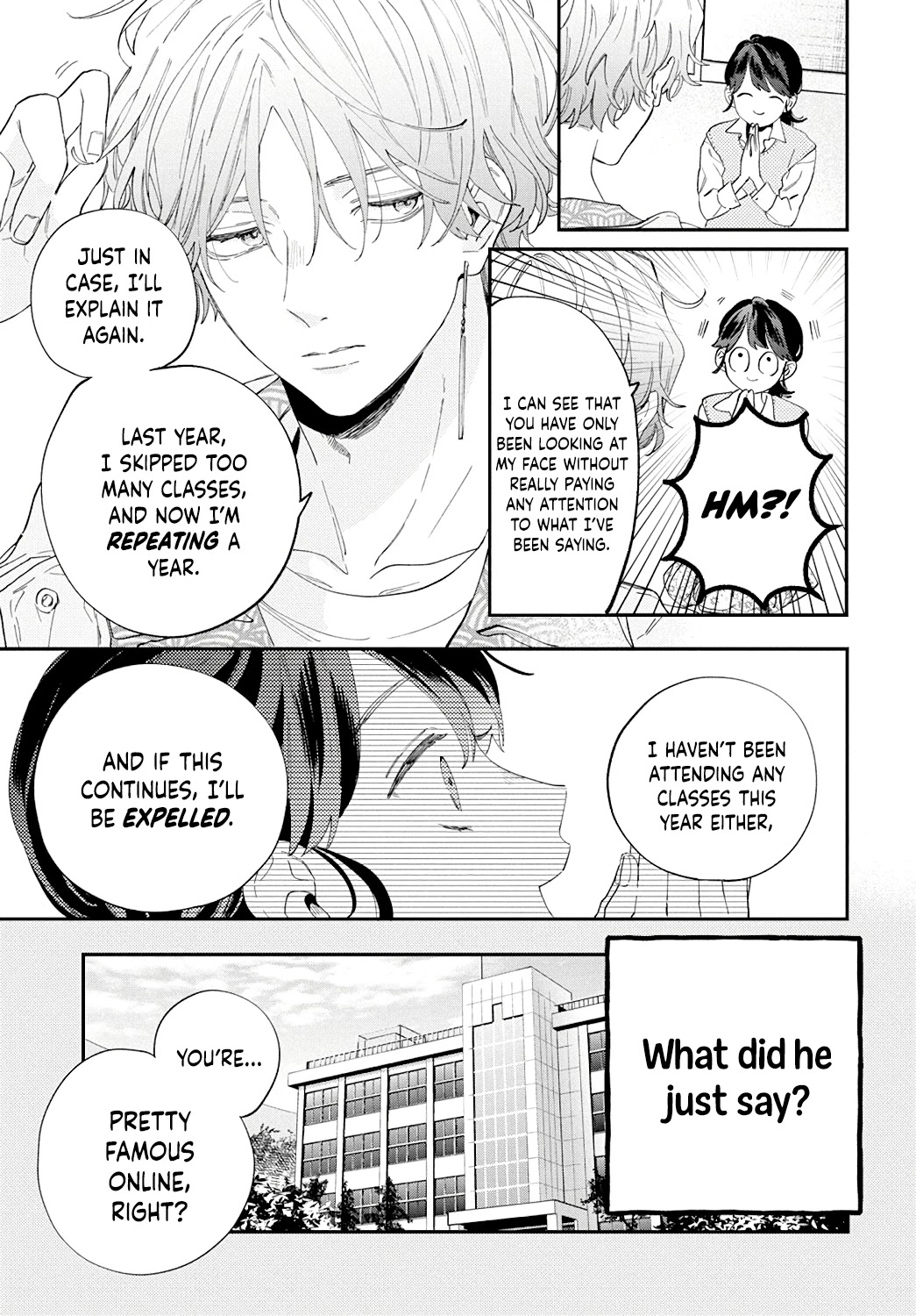 I Won't Fall for Him Just Because of His Face chapter 1 page 23