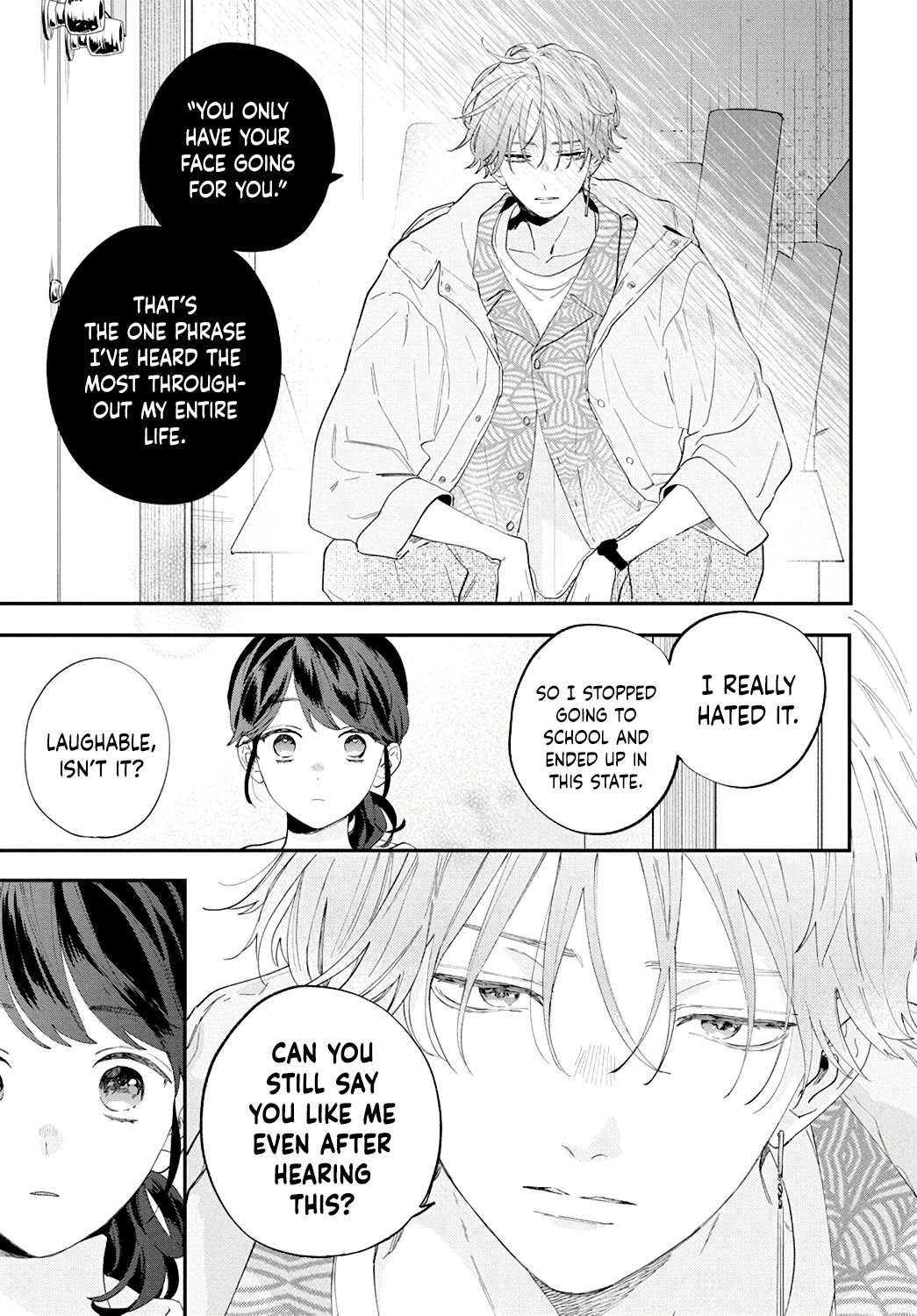 I Won't Fall for Him Just Because of His Face chapter 1 page 27