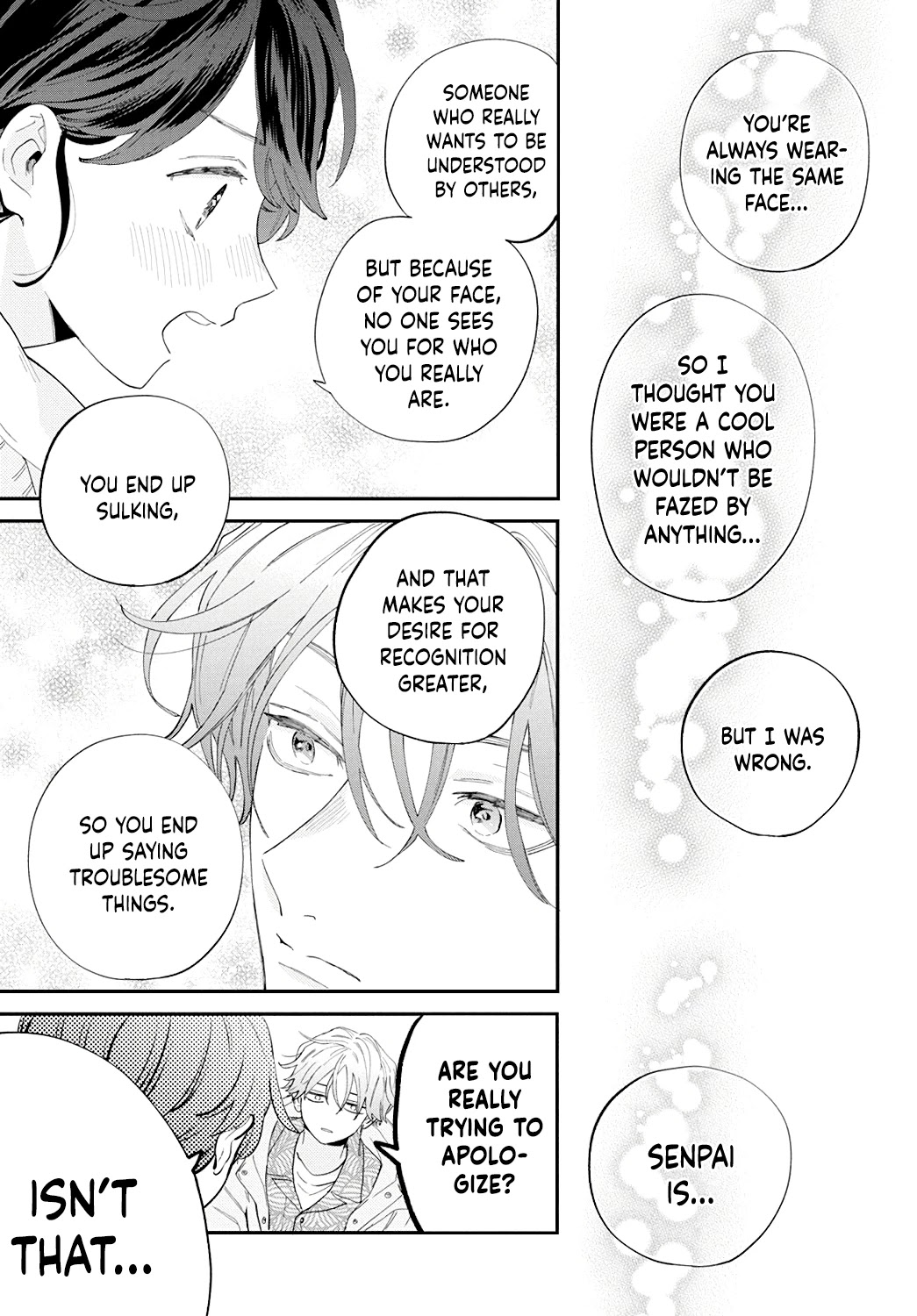 I Won't Fall for Him Just Because of His Face chapter 1 page 37