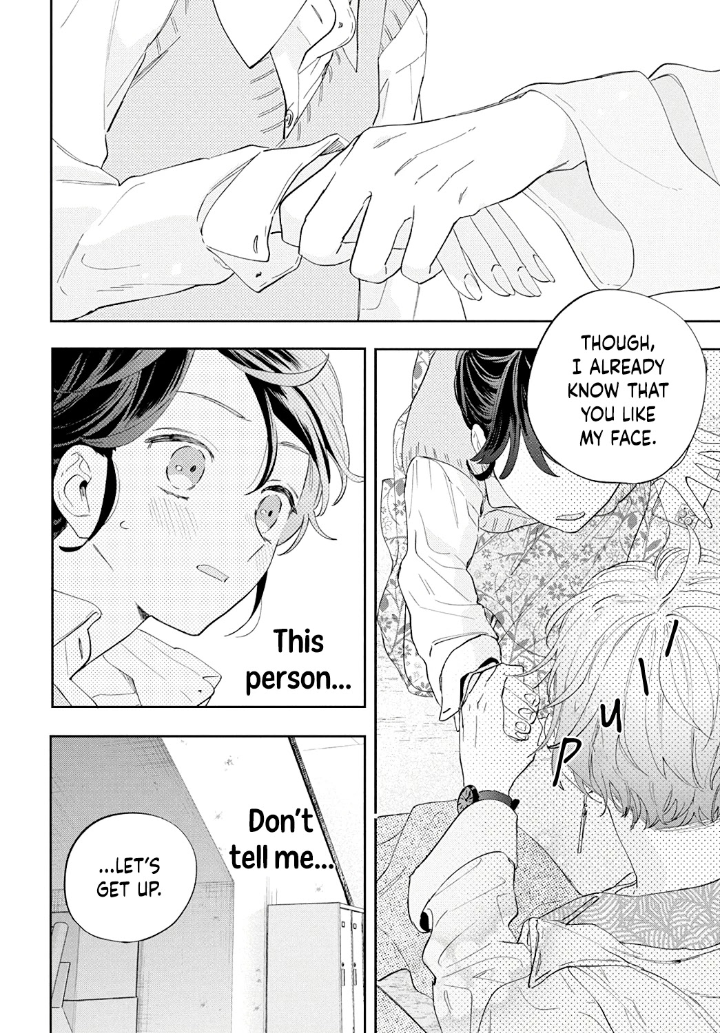 I Won't Fall for Him Just Because of His Face chapter 1 page 44