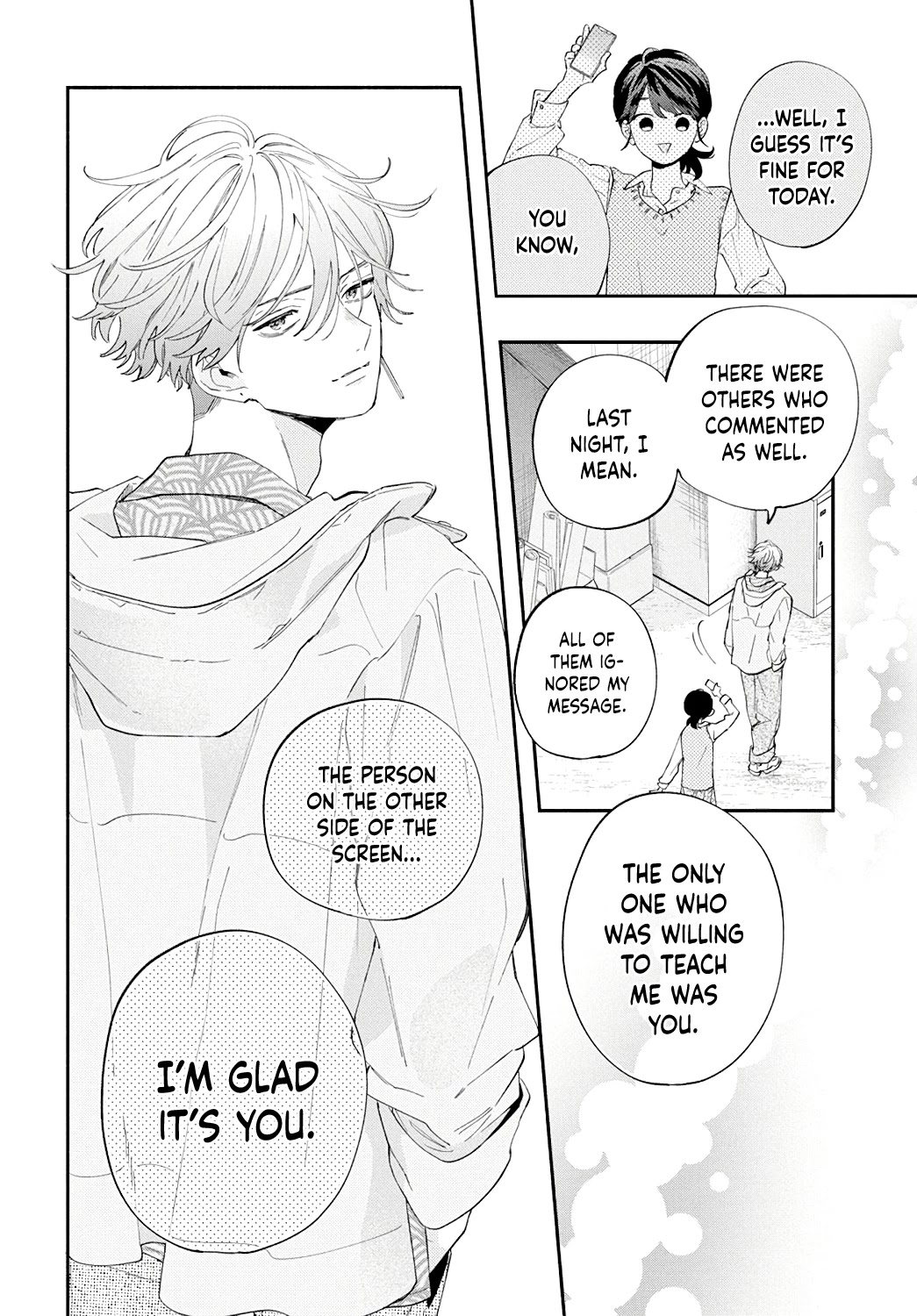 I Won't Fall for Him Just Because of His Face chapter 1 page 52