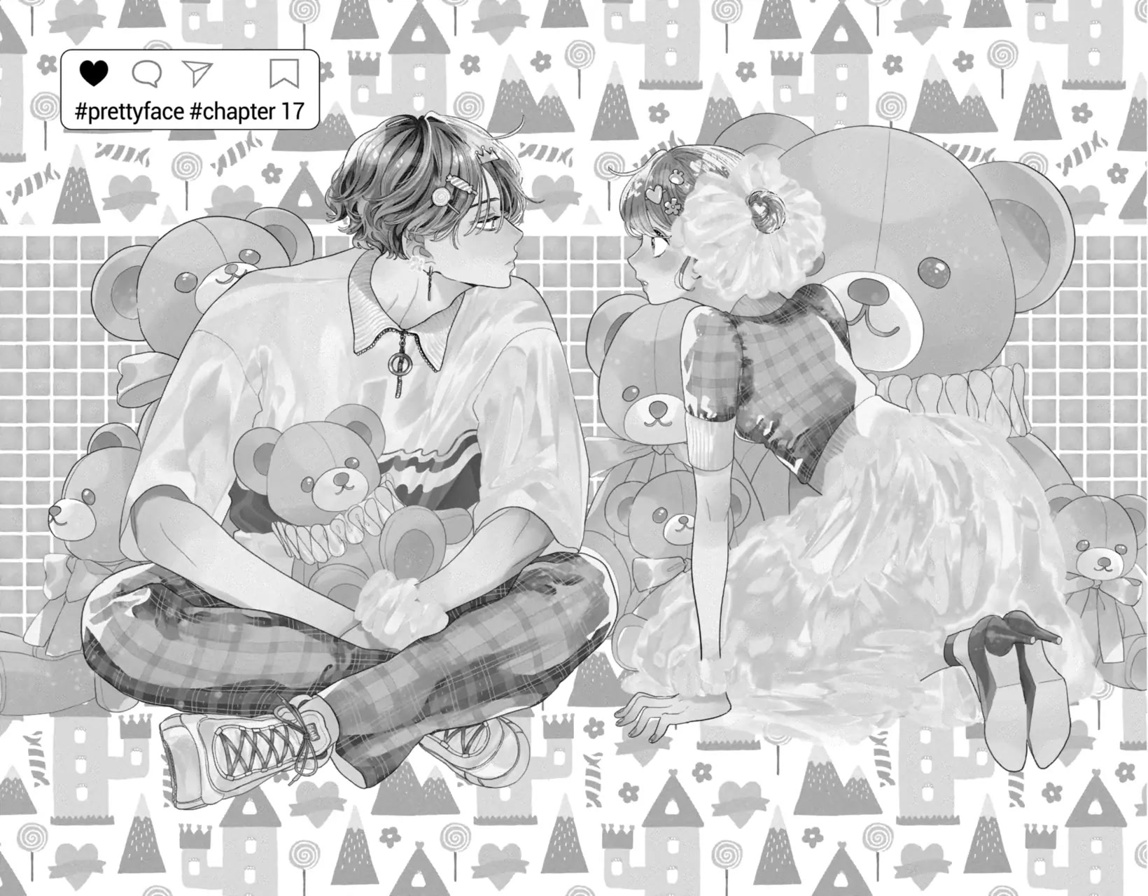 I Won't Fall for Him Just Because of His Face chapter 17 page 1