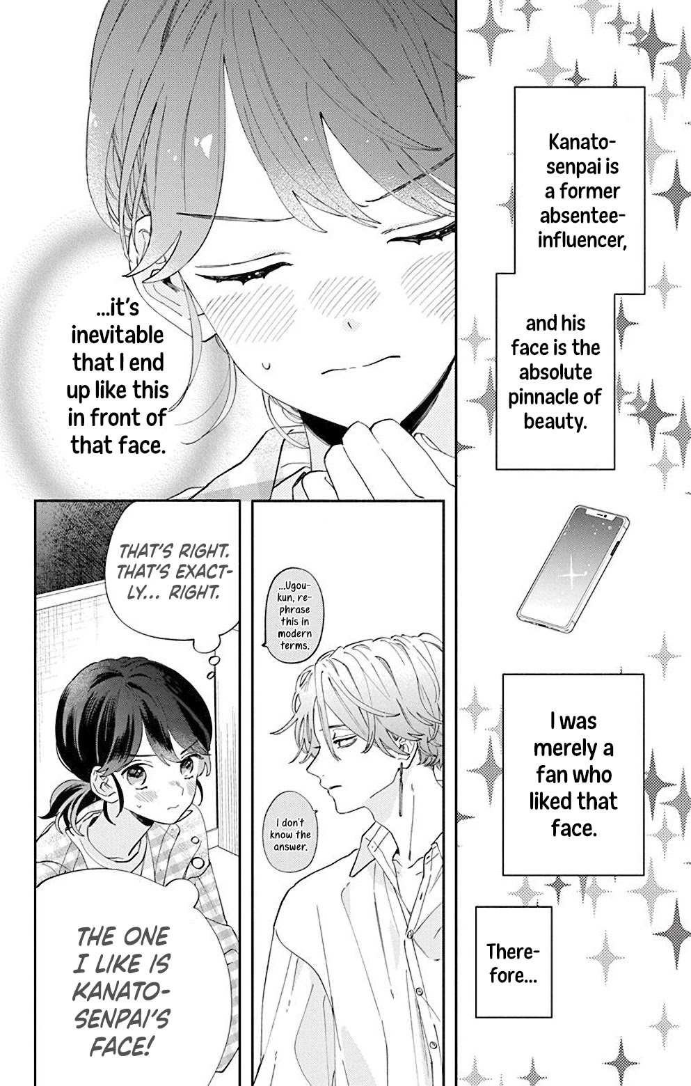 I Won't Fall for Him Just Because of His Face chapter 4 page 9