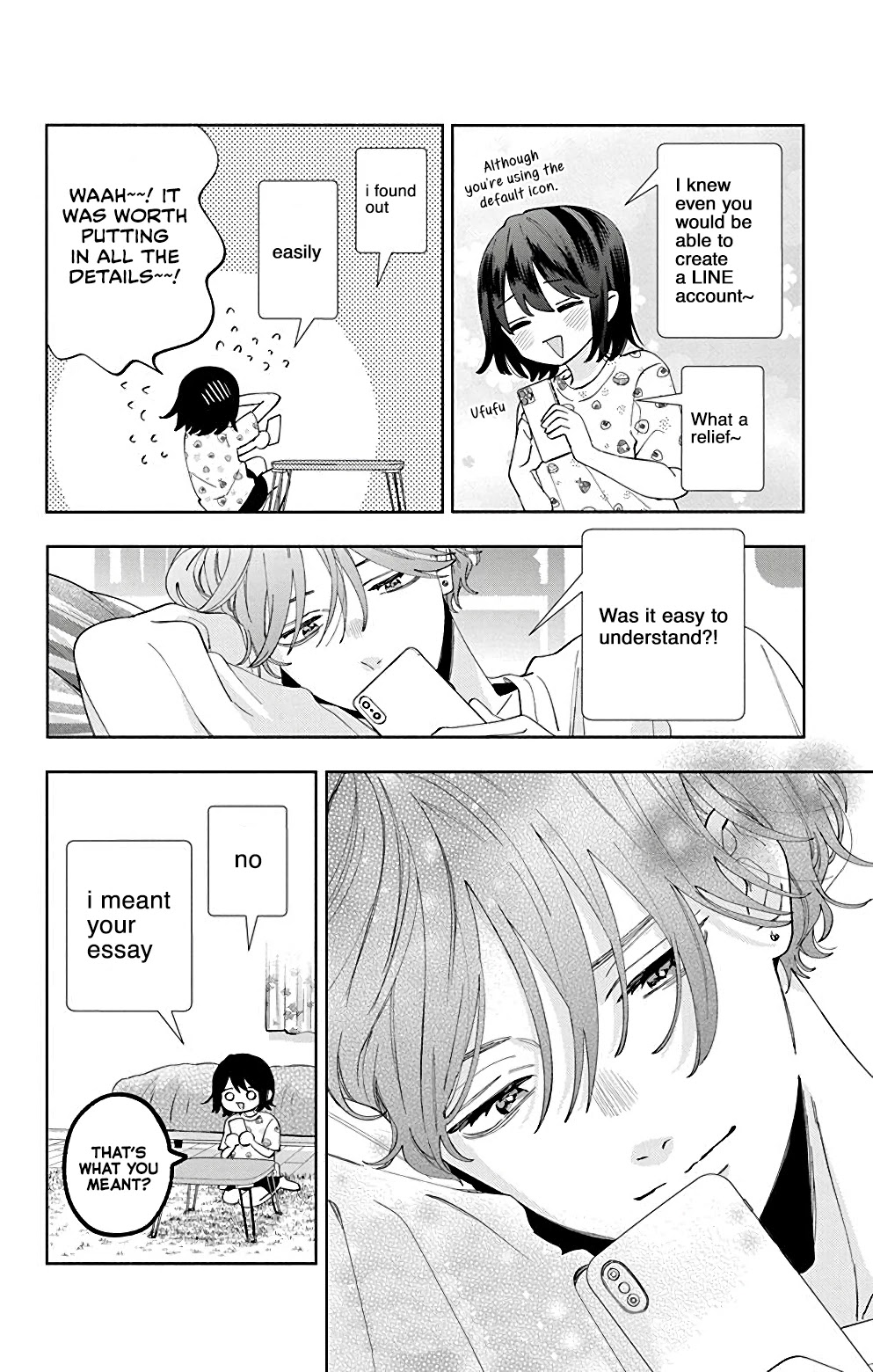 I Won't Fall for Him Just Because of His Face chapter 5.5 page 8