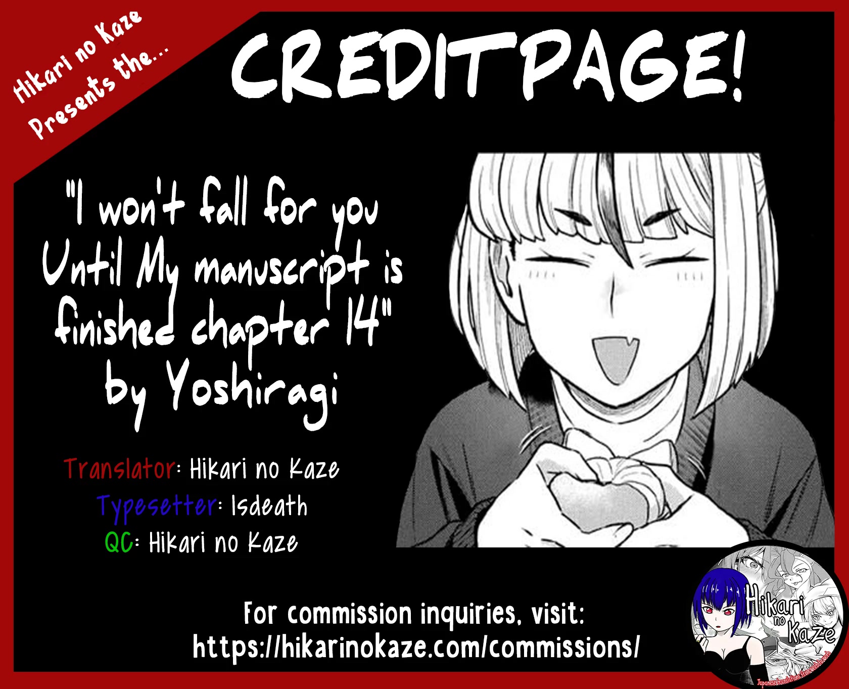 I Won't Fall For You Until My Manuscript Is Finished chapter 14 page 17