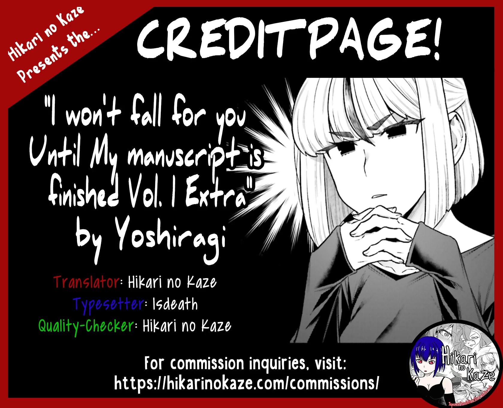 I Won't Fall For You Until My Manuscript Is Finished chapter 8.5 page 19