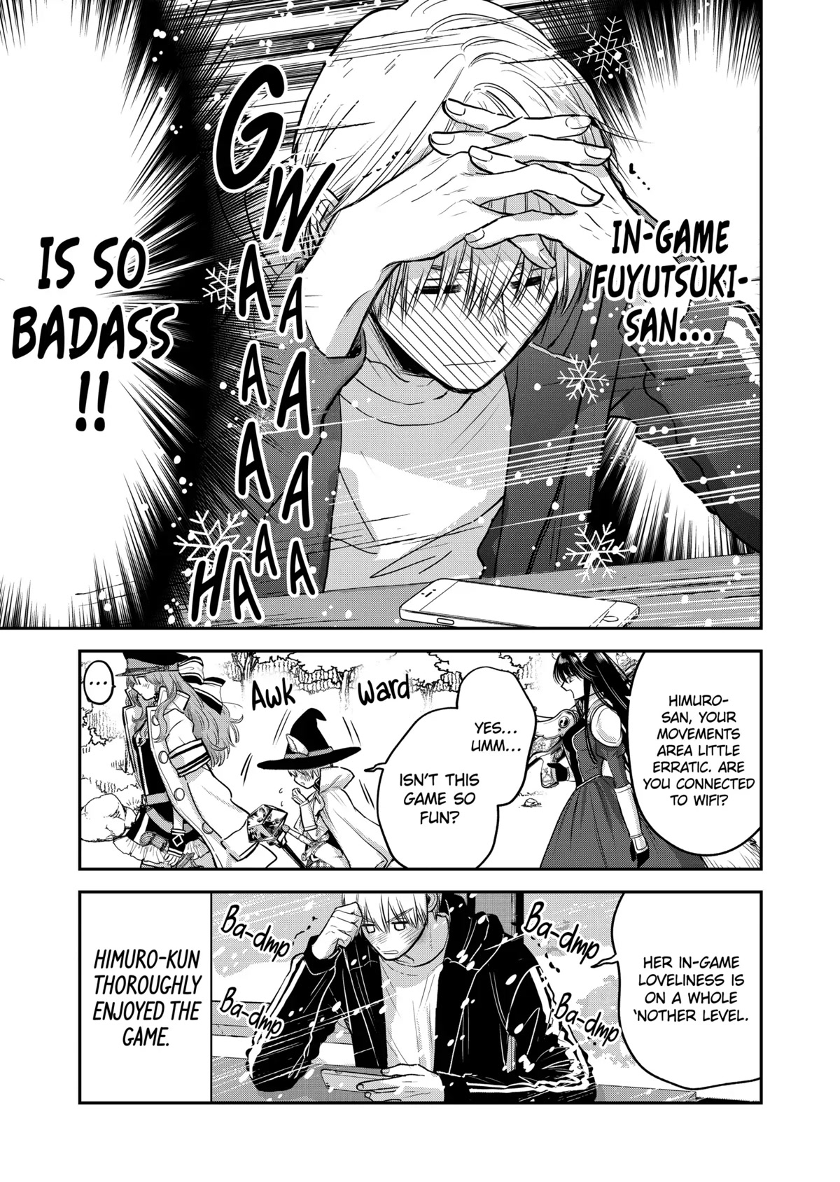 Ice Guy and the Cool Female Colleague chapter 31.5 page 17