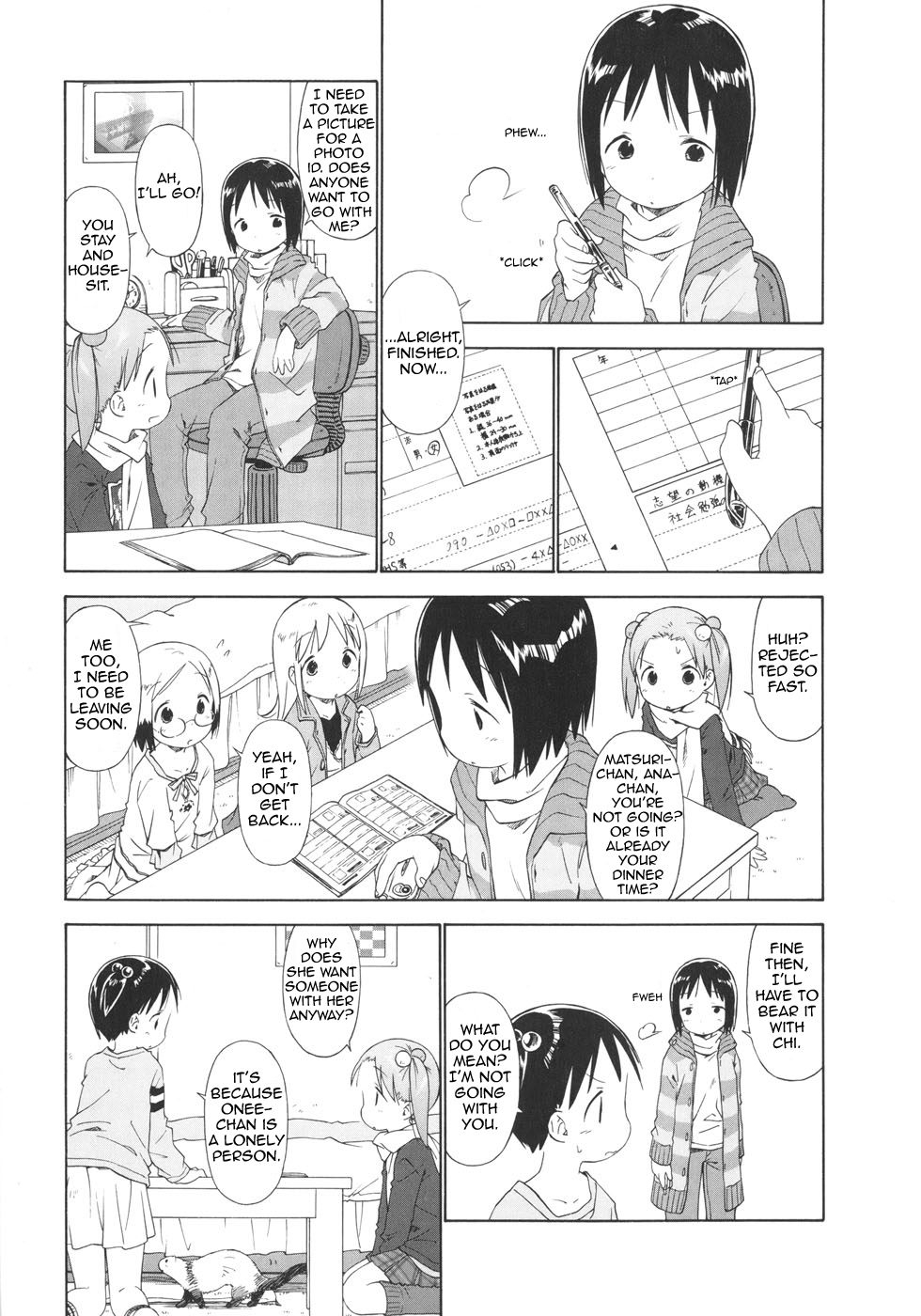 Ichigo Mashimaro chapter 42 page 9