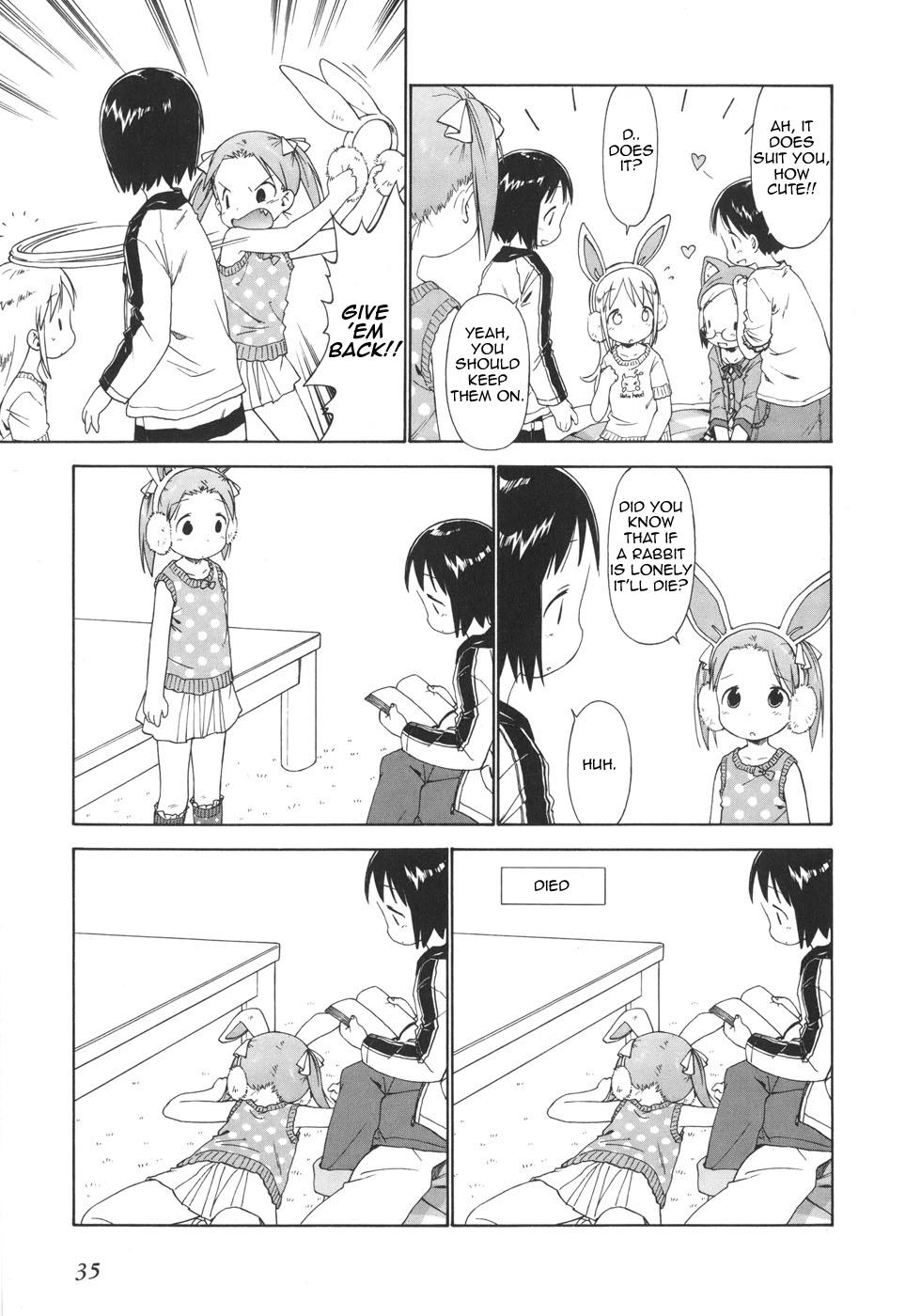 Ichigo Mashimaro chapter 43 page 3