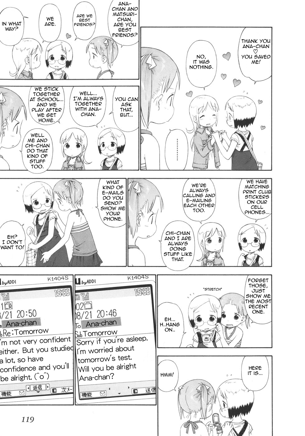 Ichigo Mashimaro chapter 50 page 7