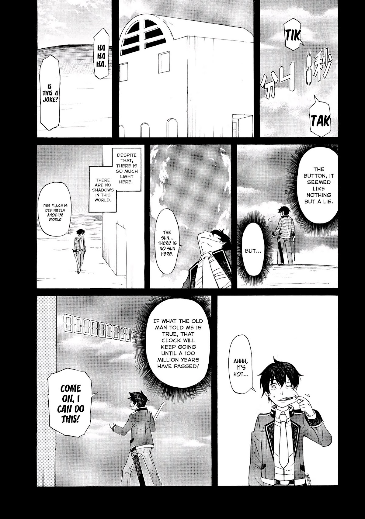 Ichioku-nen Button o Renda Shita Ore wa, Kizuitara Saikyou ni Natteita chapter 1.2 page 2