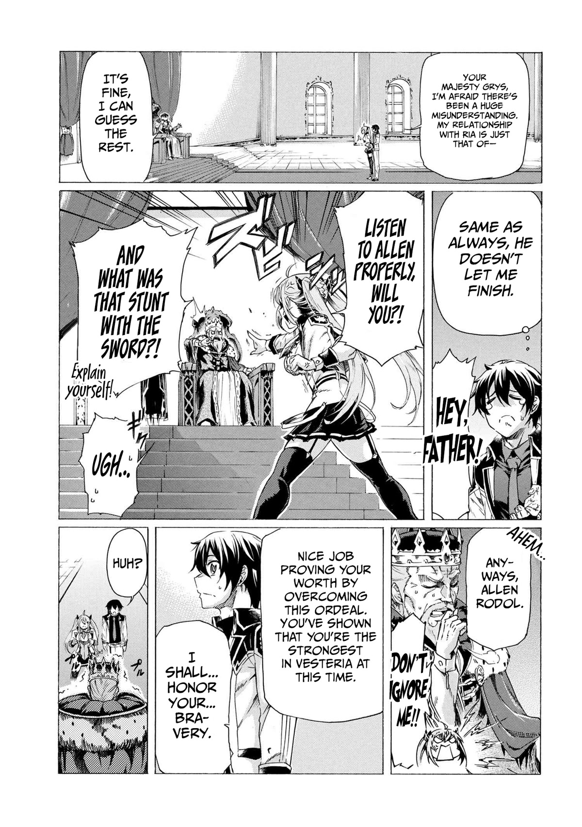 Ichioku-nen Button o Renda Shita Ore wa, Kizuitara Saikyou ni Natteita chapter 24 page 4