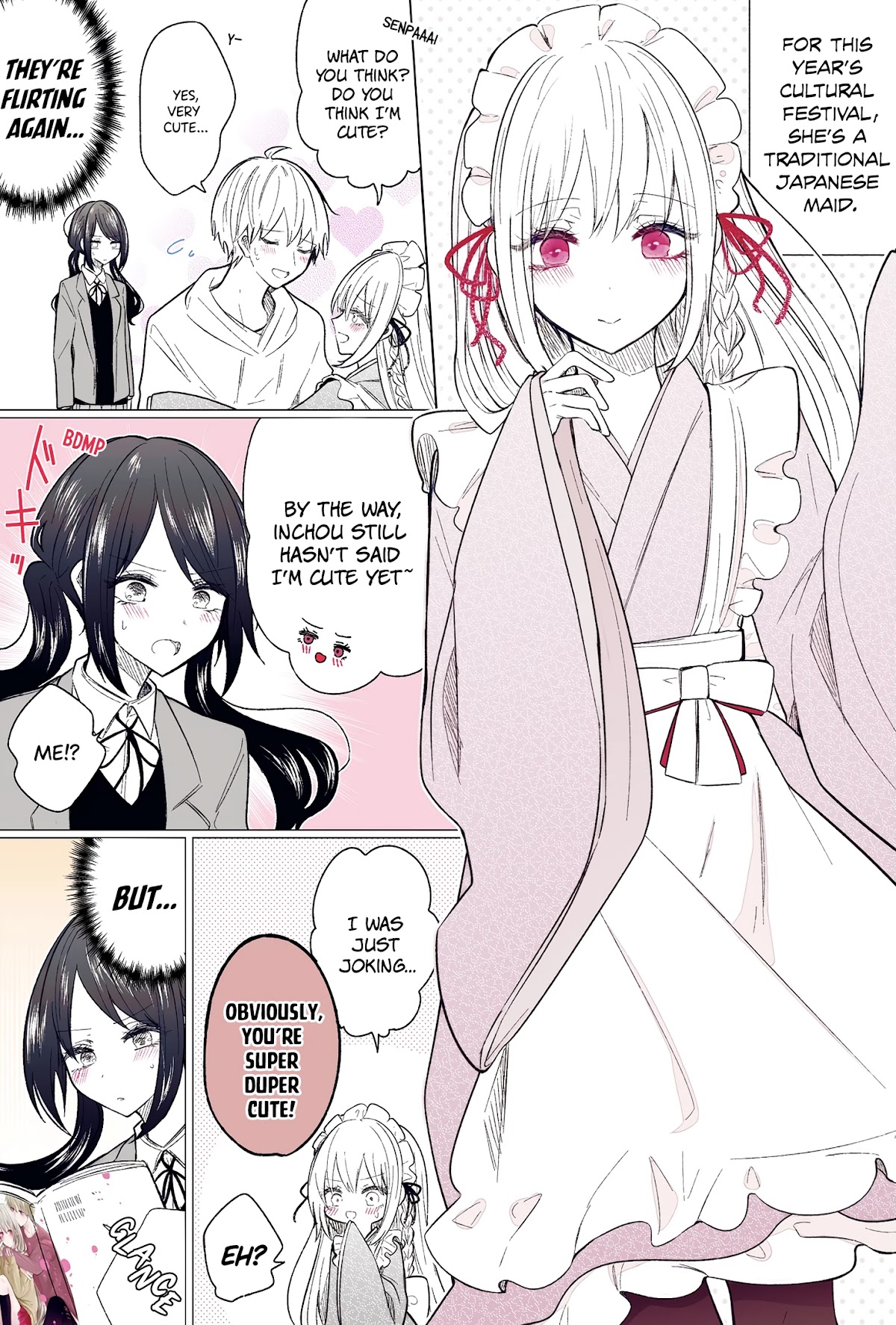 Ichizu de Bitch na Kouhai chapter 111.5 page 1