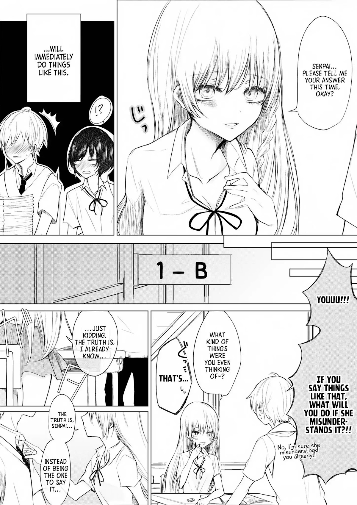 Ichizu de Bitch na Kouhai chapter 3 page 2