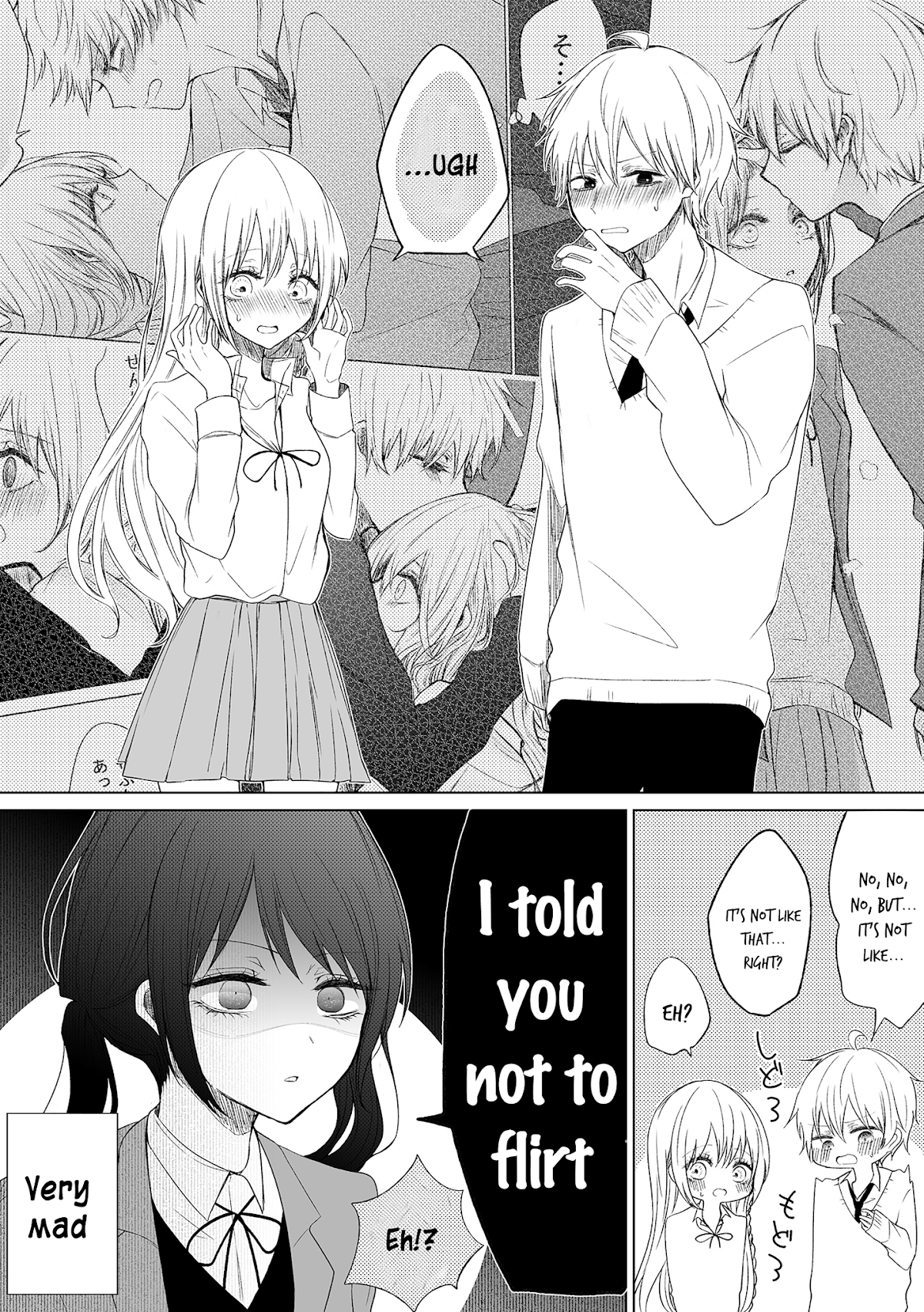 Ichizu de Bitch na Kouhai chapter 34 page 4