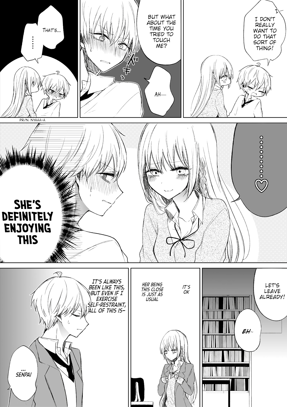 Ichizu de Bitch na Kouhai chapter 54 page 2