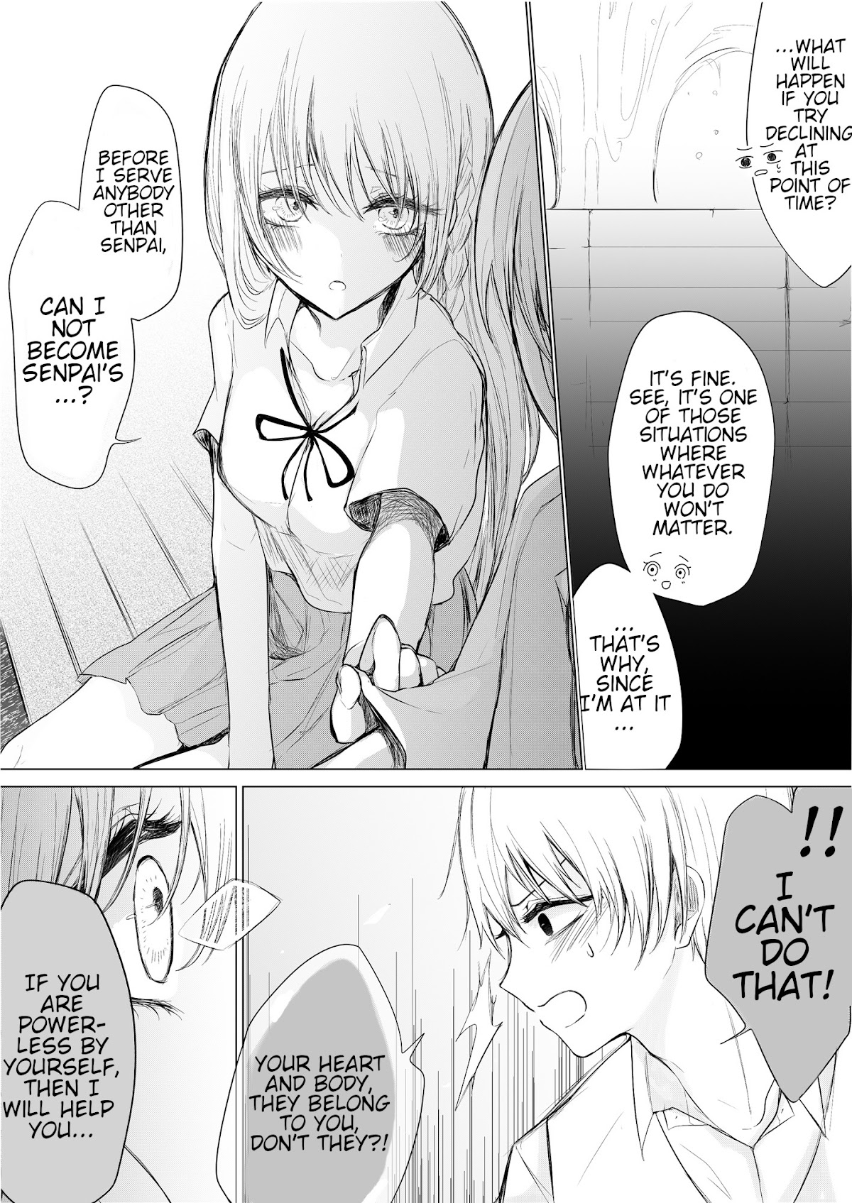 Ichizu de Bitch na Kouhai chapter 6 page 2