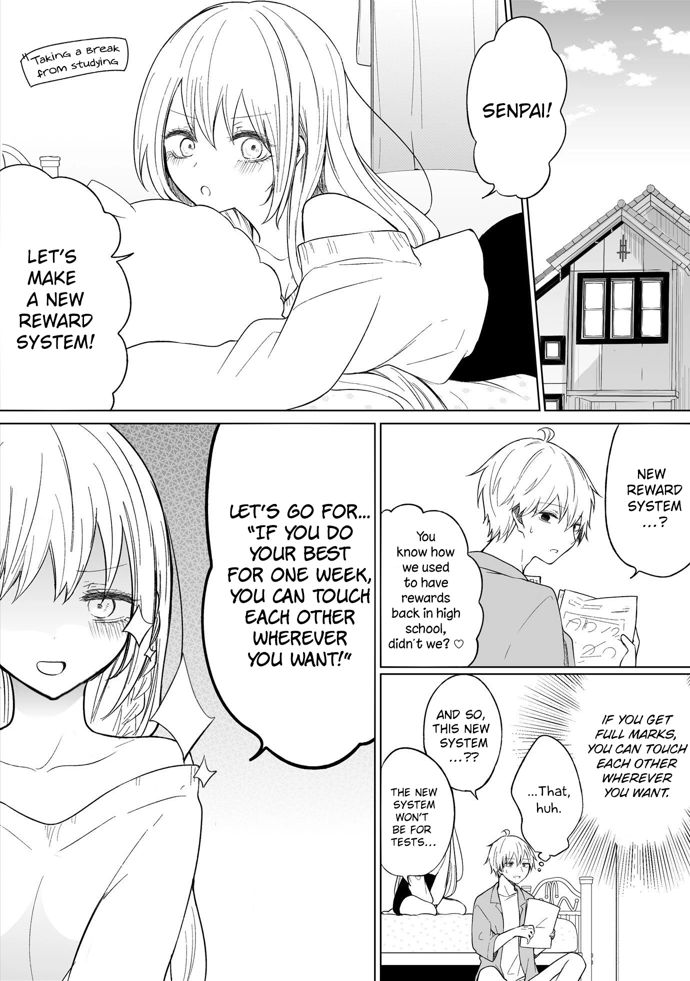 Ichizu de Bitch na Kouhai chapter 82 page 1