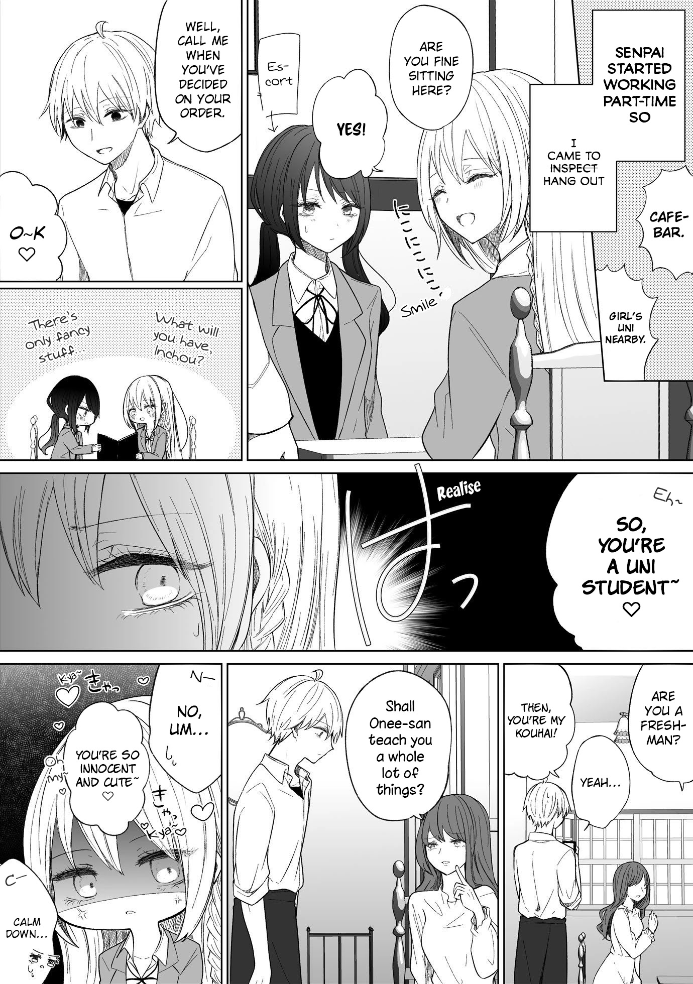 Ichizu de Bitch na Kouhai chapter 85 page 1