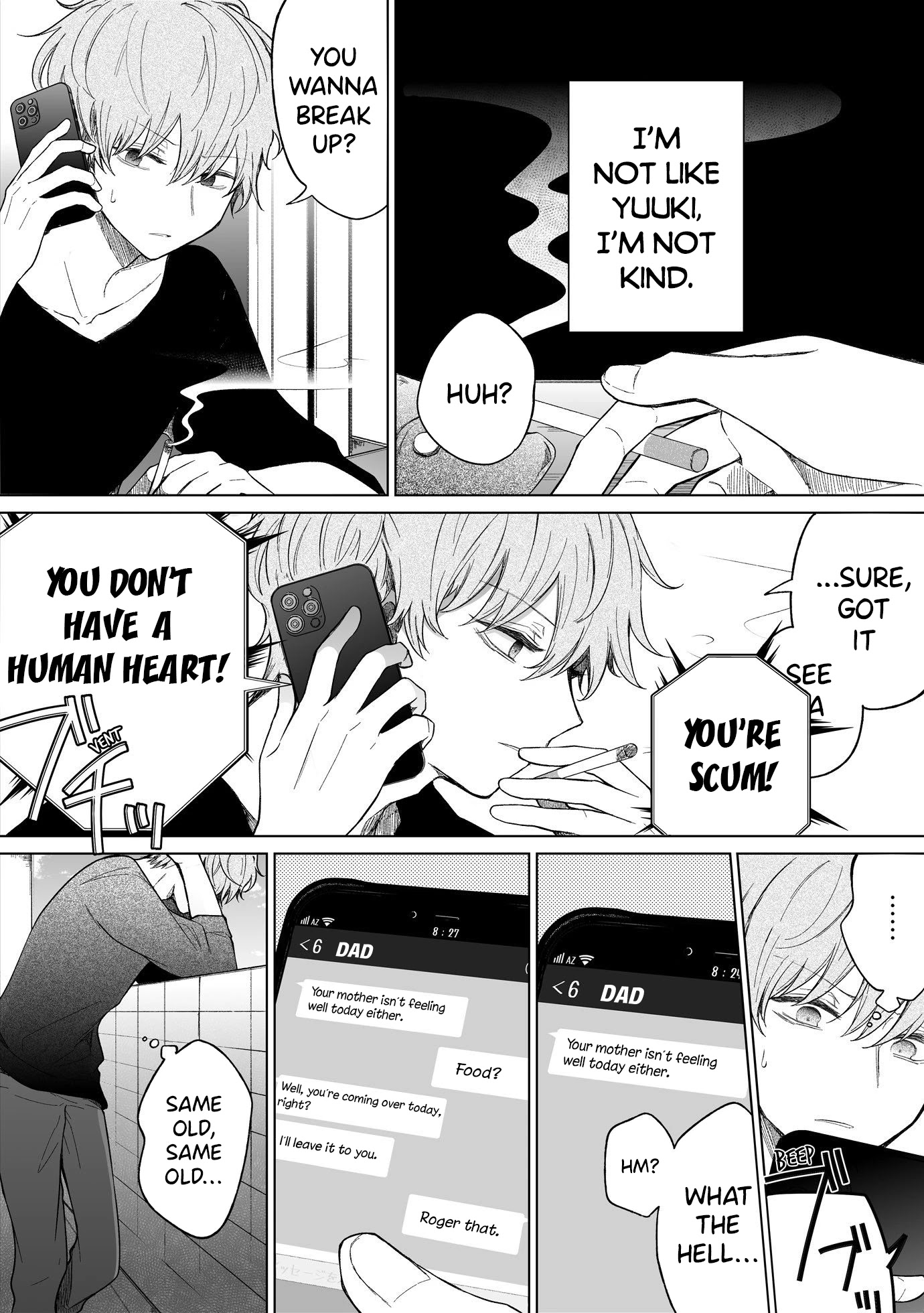 Ichizu de Bitch na Kouhai chapter 88 page 1