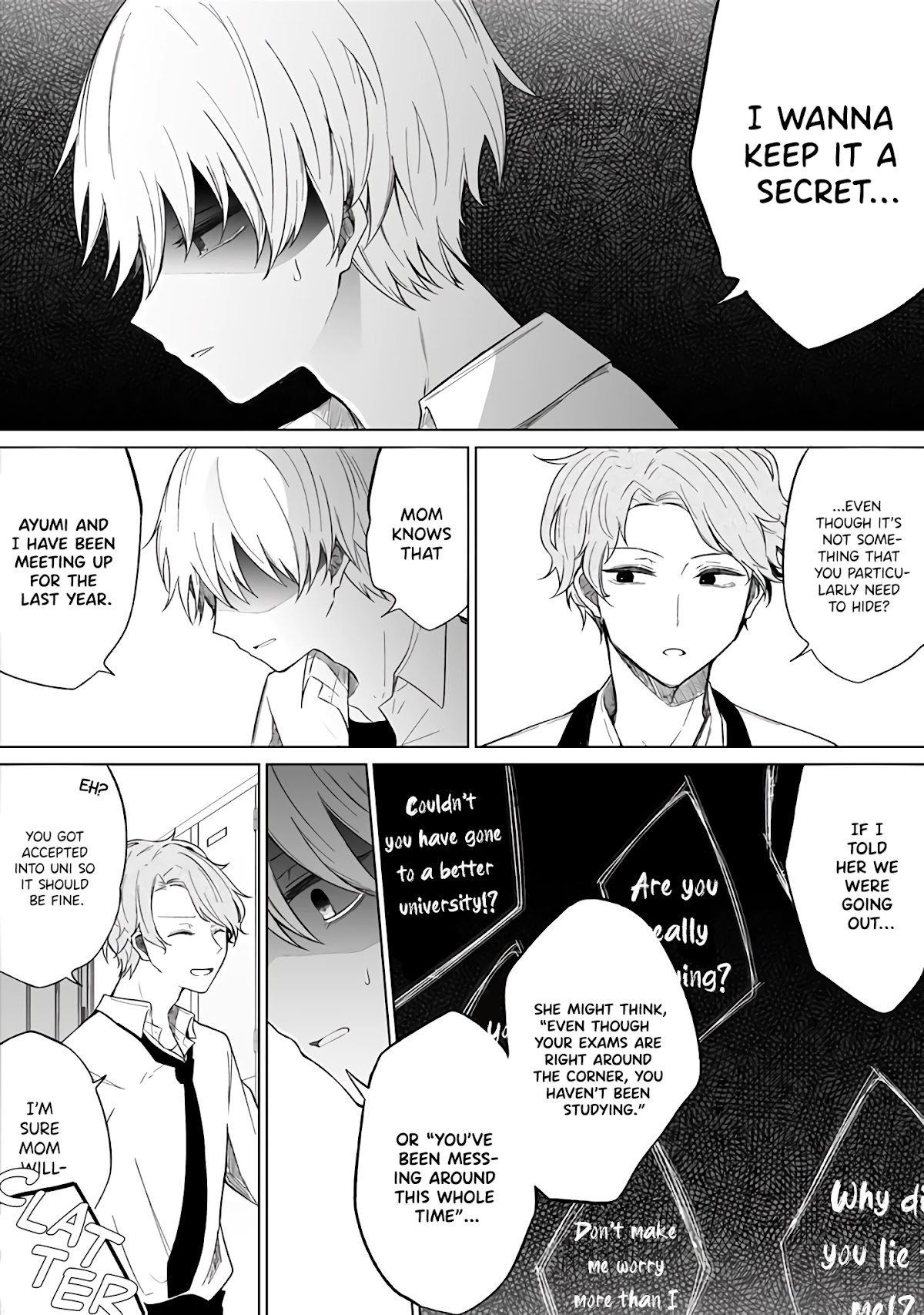 Ichizu de Bitch na Kouhai chapter 91 page 2