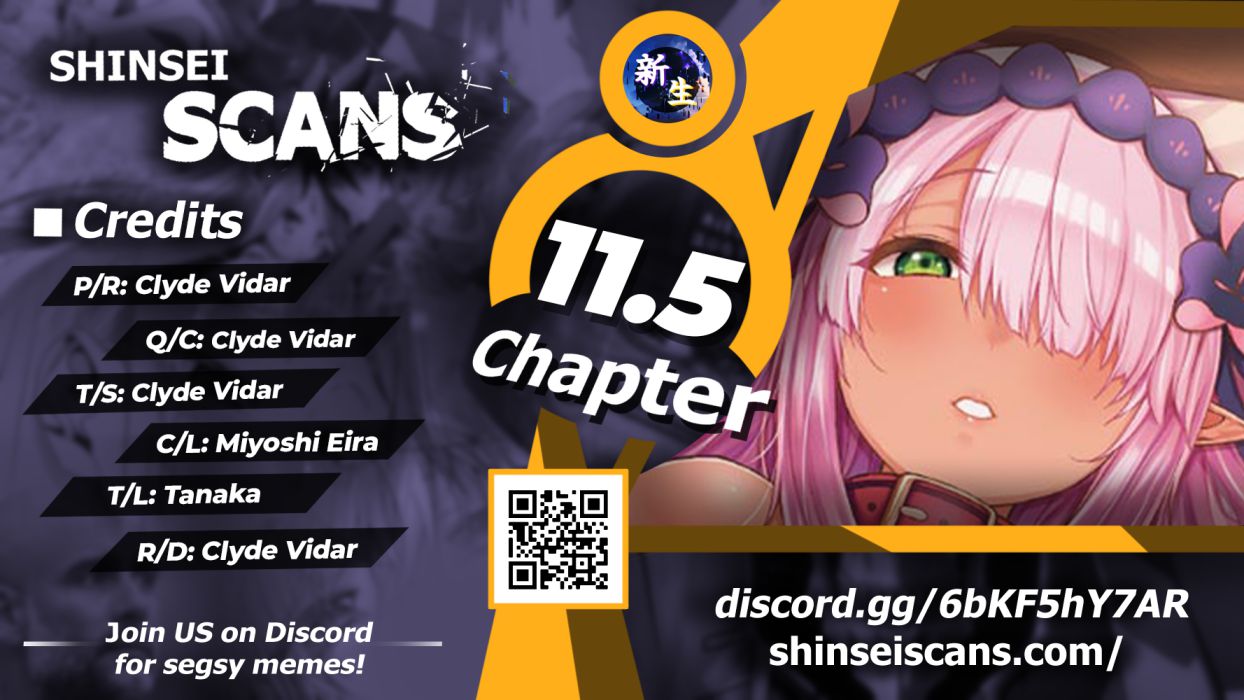 Ie ga Moete Jinsei Dou Demo Yoku Natta kara, Nokotta Nakenashi no Kin de Dark Elf no Dorei o Katta chapter 11.5 page 1