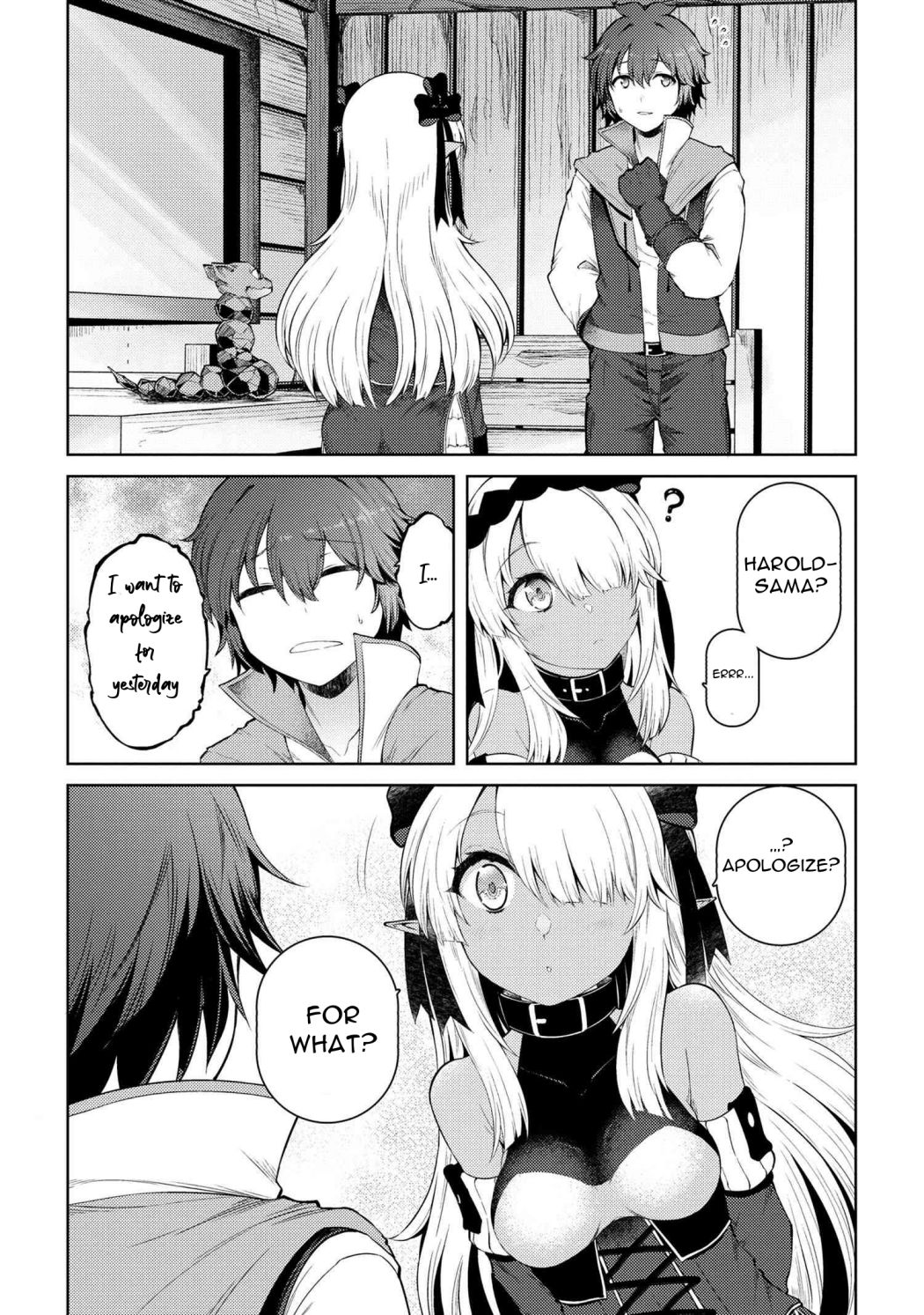 Ie ga Moete Jinsei Dou Demo Yoku Natta kara, Nokotta Nakenashi no Kin de Dark Elf no Dorei o Katta chapter 11.5 page 12