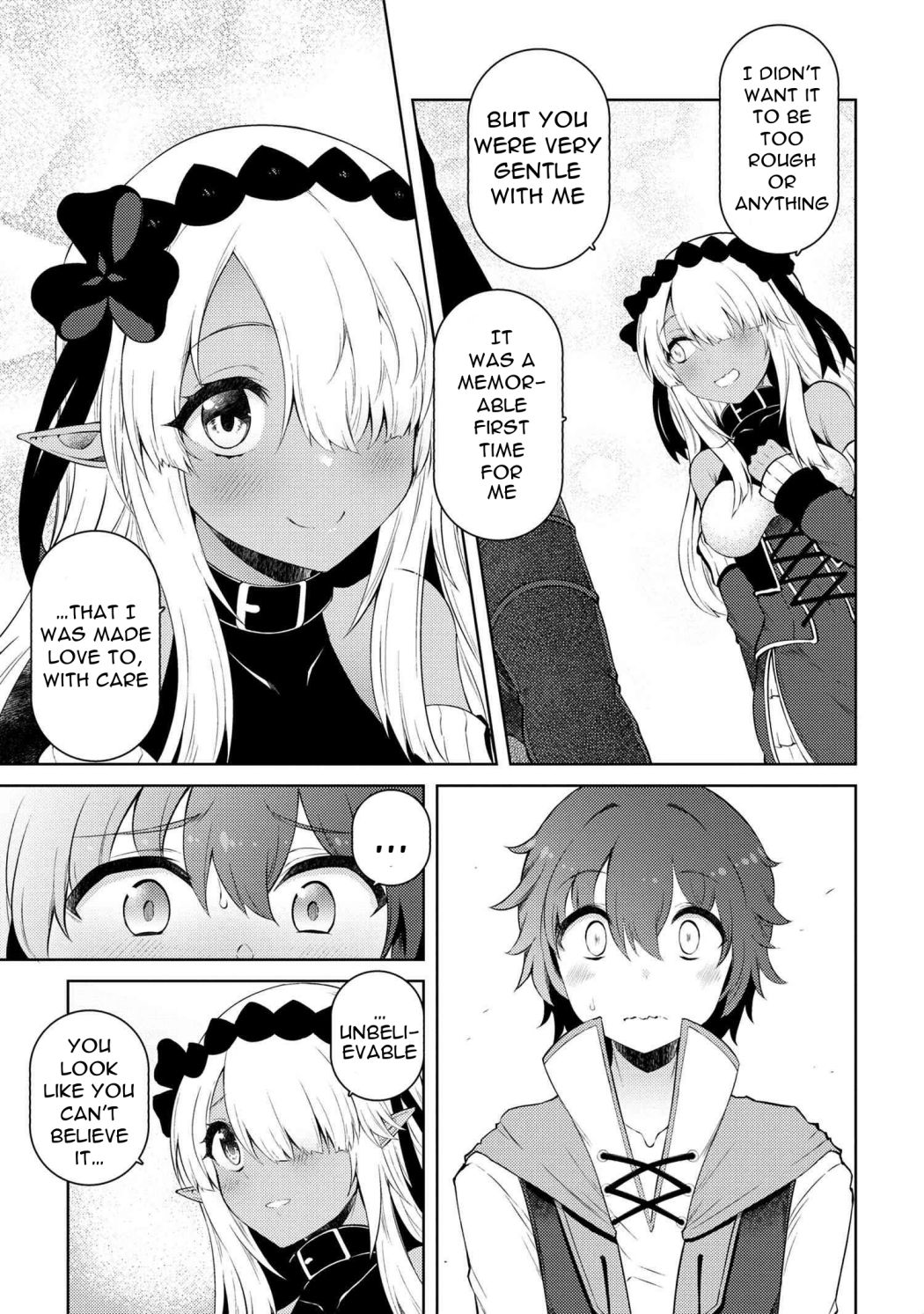 Ie ga Moete Jinsei Dou Demo Yoku Natta kara, Nokotta Nakenashi no Kin de Dark Elf no Dorei o Katta chapter 11.5 page 16