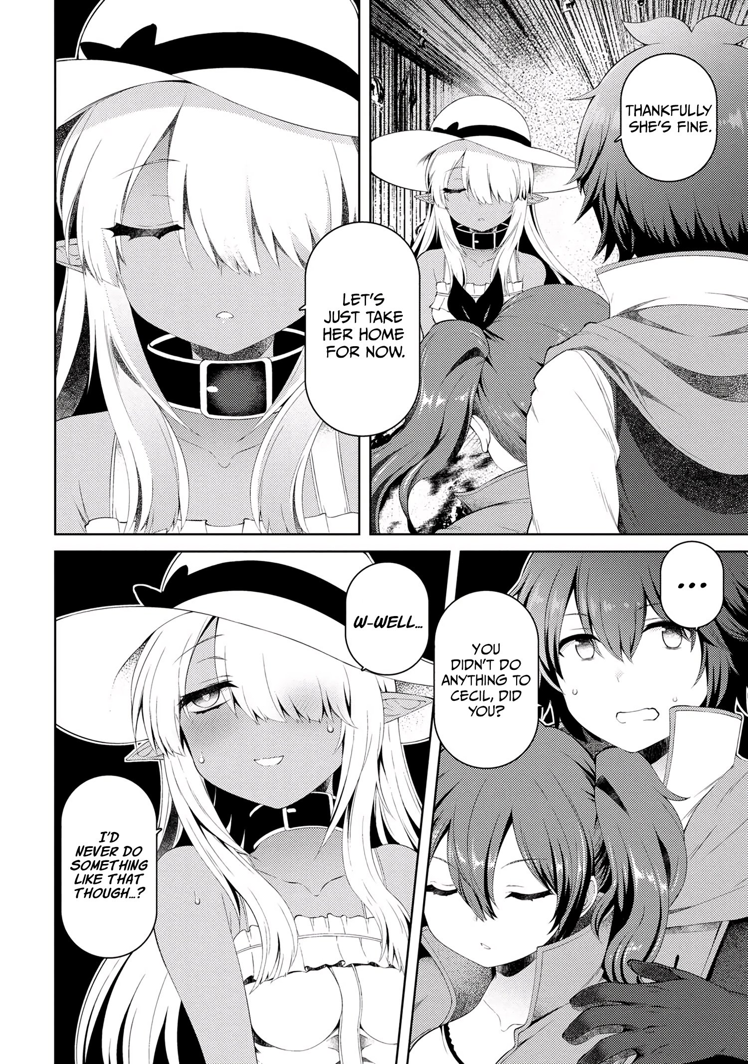 Ie ga Moete Jinsei Dou Demo Yoku Natta kara, Nokotta Nakenashi no Kin de Dark Elf no Dorei o Katta chapter 13.2 page 11