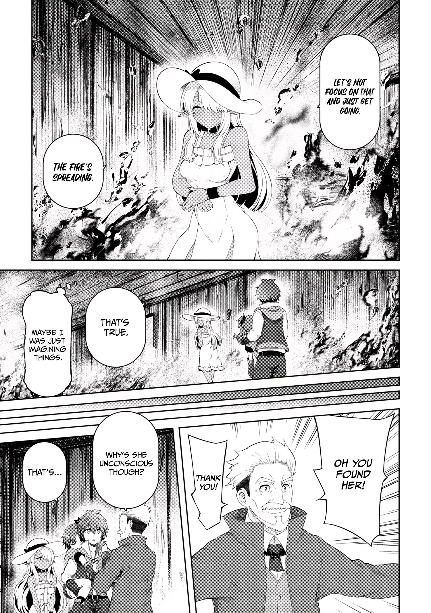 Ie ga Moete Jinsei Dou Demo Yoku Natta kara, Nokotta Nakenashi no Kin de Dark Elf no Dorei o Katta chapter 13.2 page 12