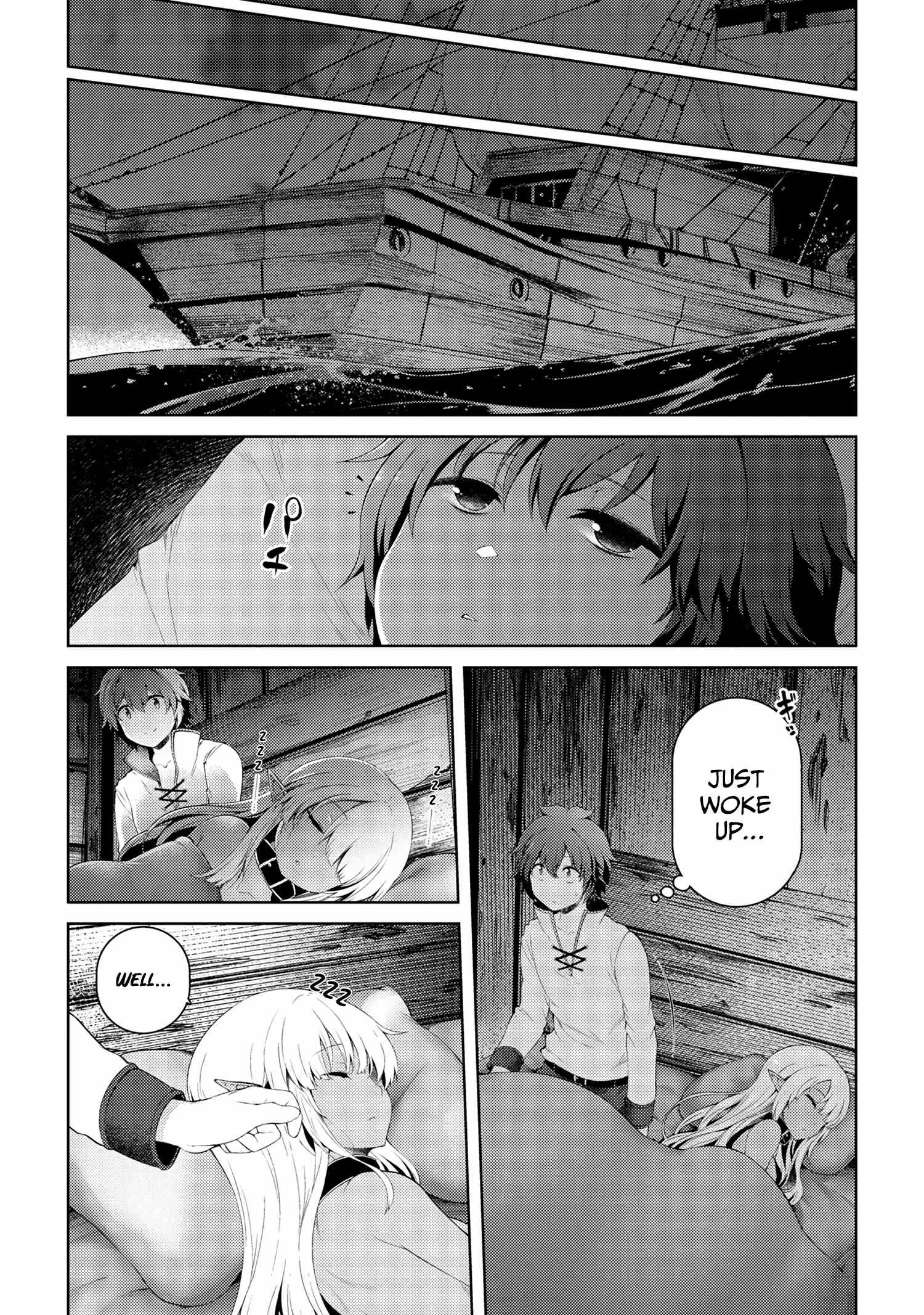 Ie ga Moete Jinsei Dou Demo Yoku Natta kara, Nokotta Nakenashi no Kin de Dark Elf no Dorei o Katta chapter 14.1 page 2
