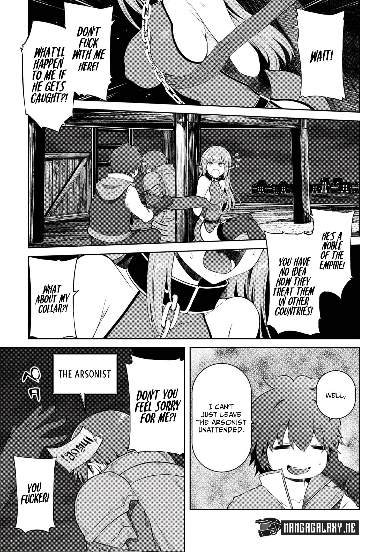 Ie ga Moete Jinsei Dou Demo Yoku Natta kara, Nokotta Nakenashi no Kin de Dark Elf no Dorei o Katta chapter 14.2 page 15